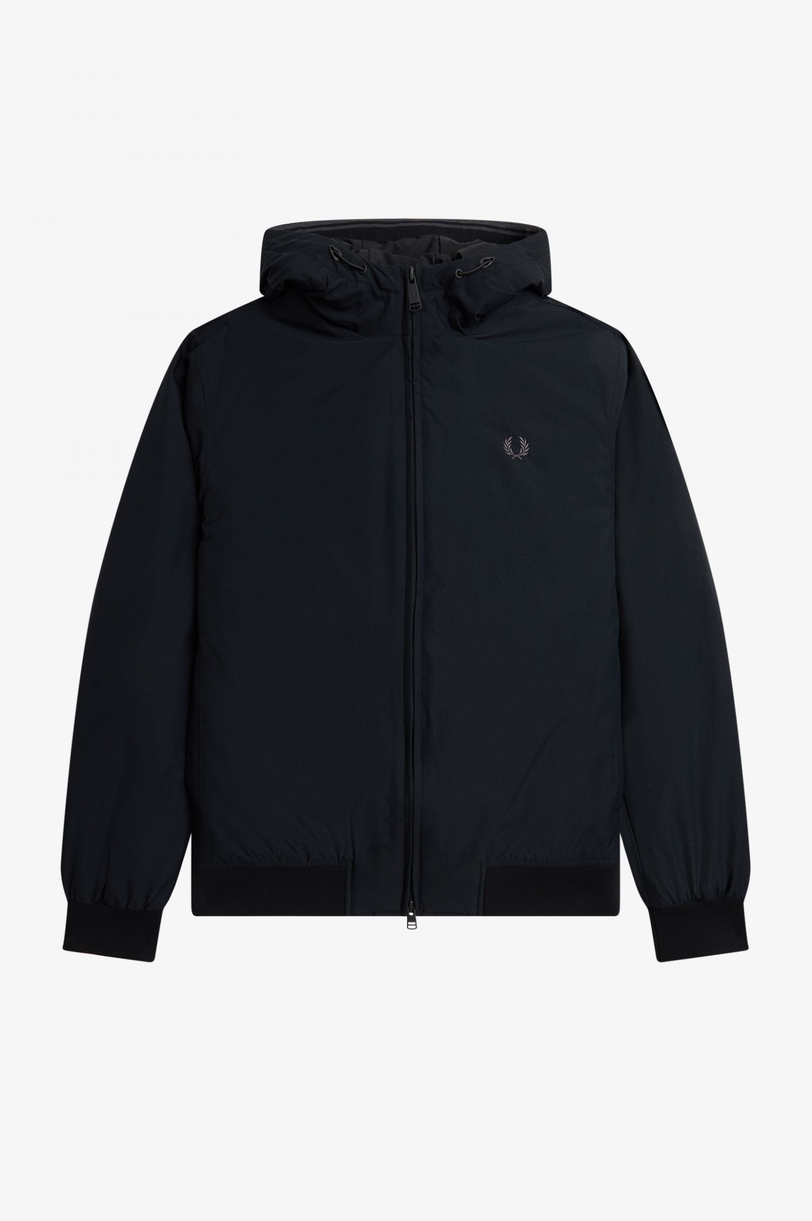 Padded Hooded Brentham Jacket Black / Gunmetal 7038361