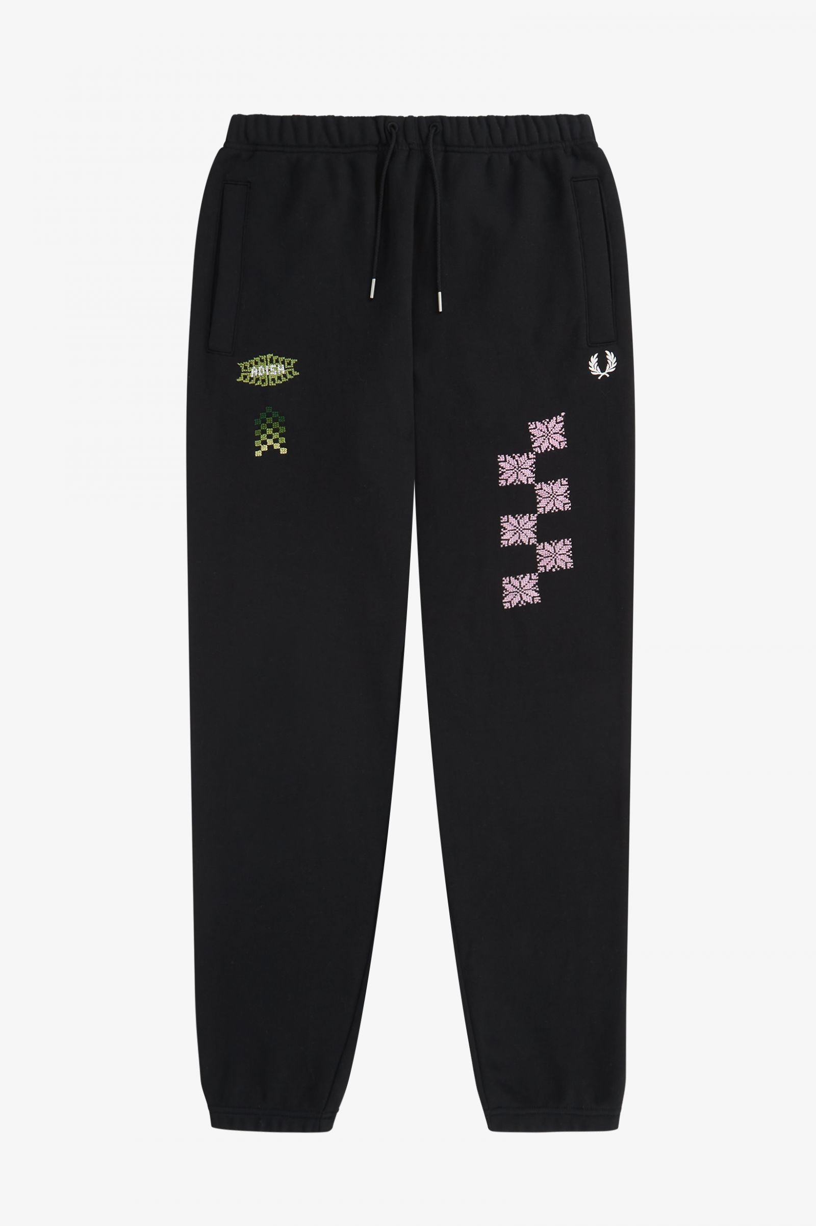AdishEmbroidered Sweatpants Black 7037905
