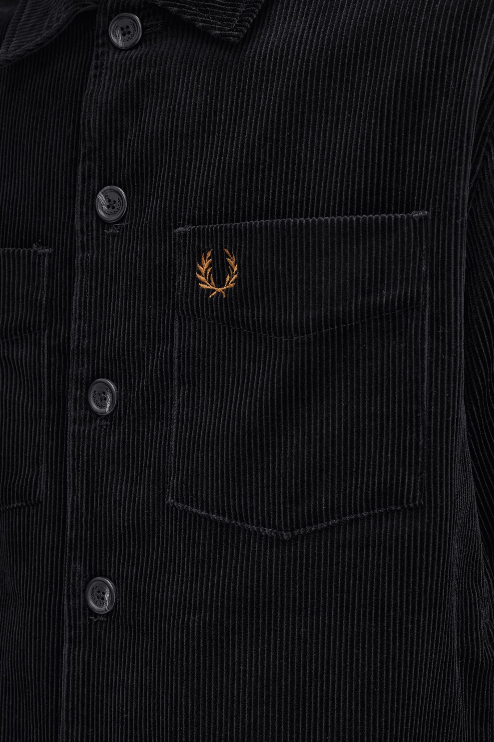 Cord Overshirt Black 7038742