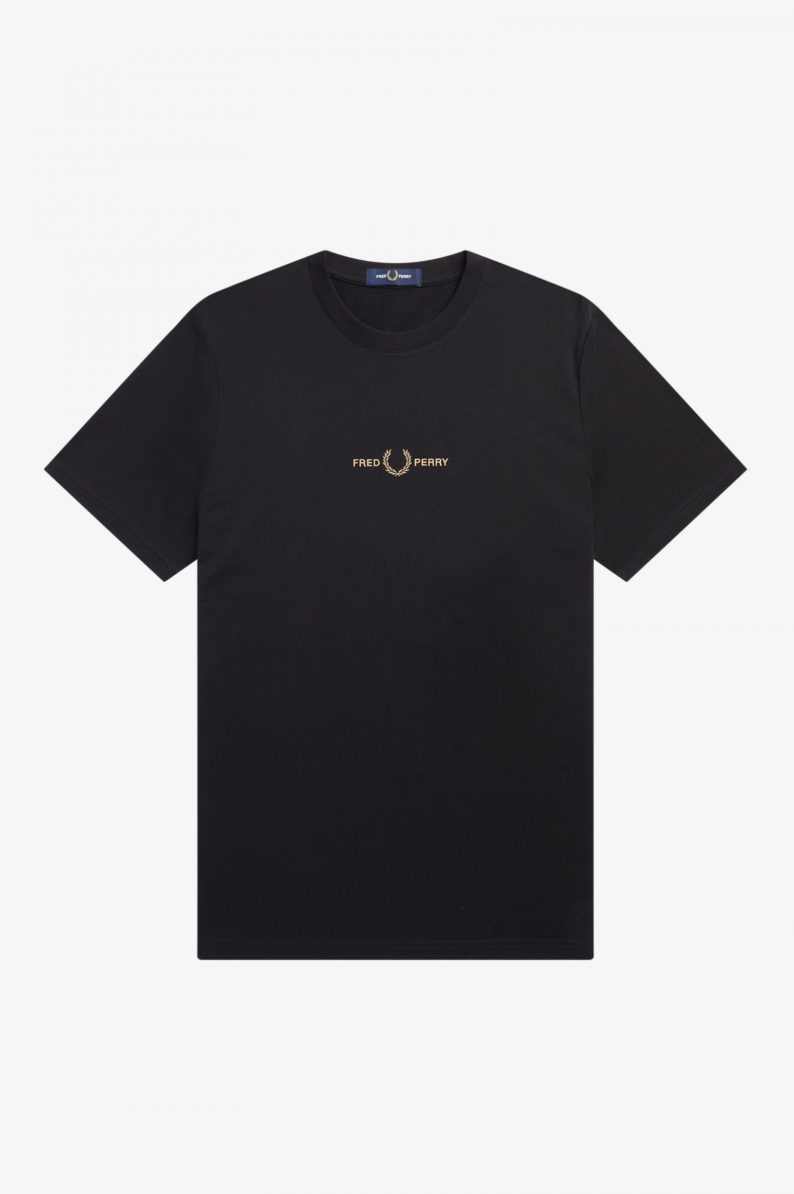 Embroidered T-Shirt Black 7038931