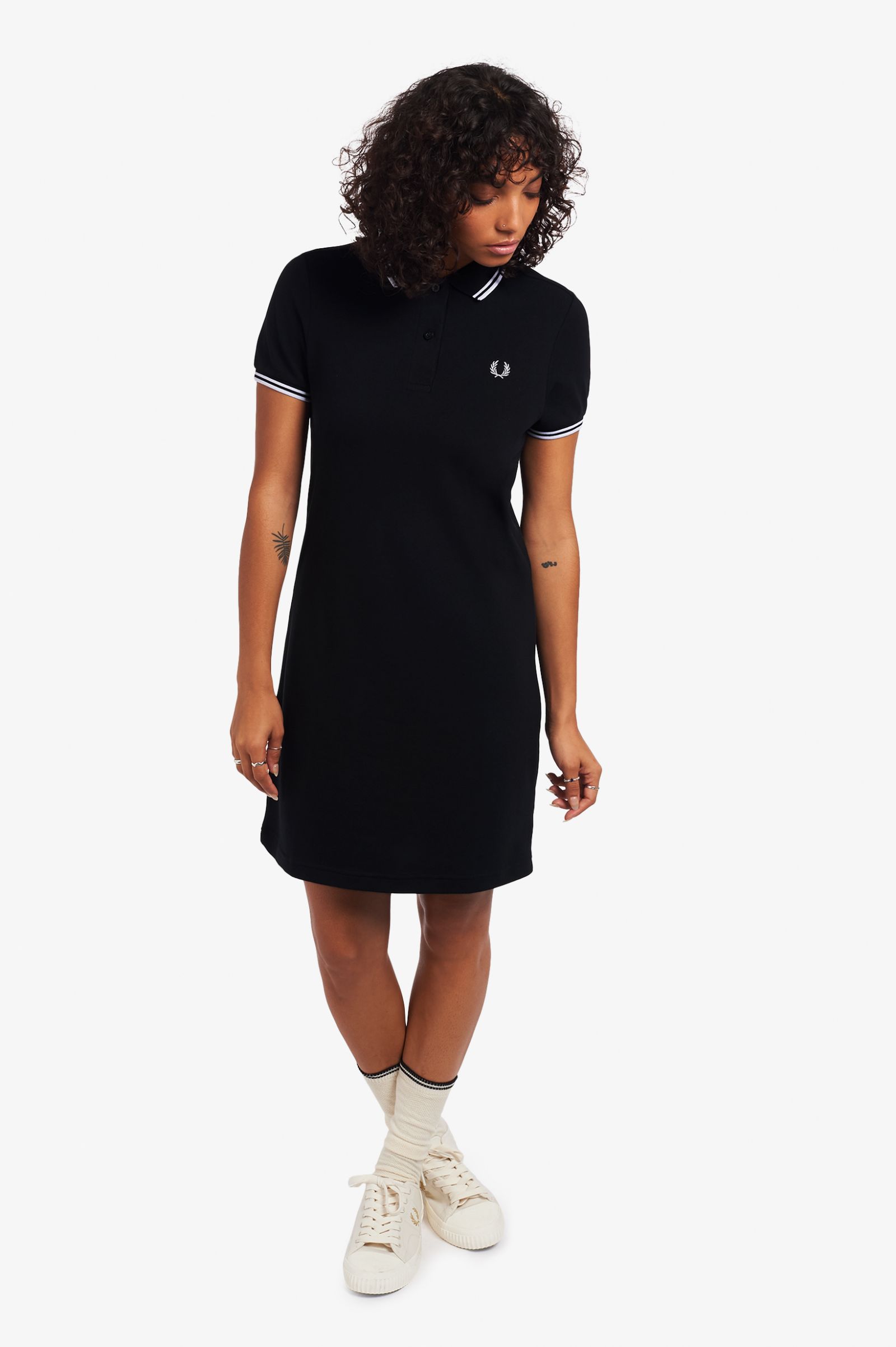 Twin Tipped Fred Perry Dress Black 7039293