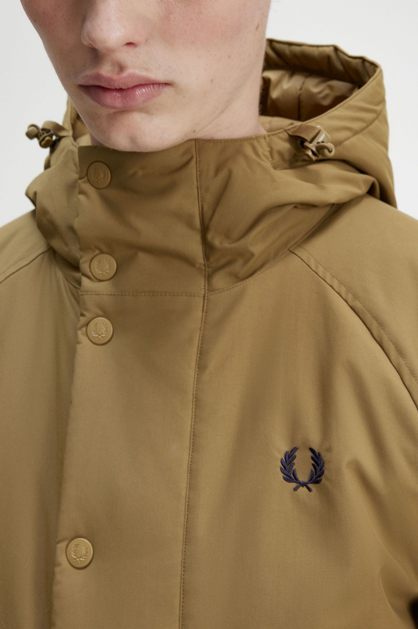 Padded Zip Through Jacket Shaded Stone 7038272