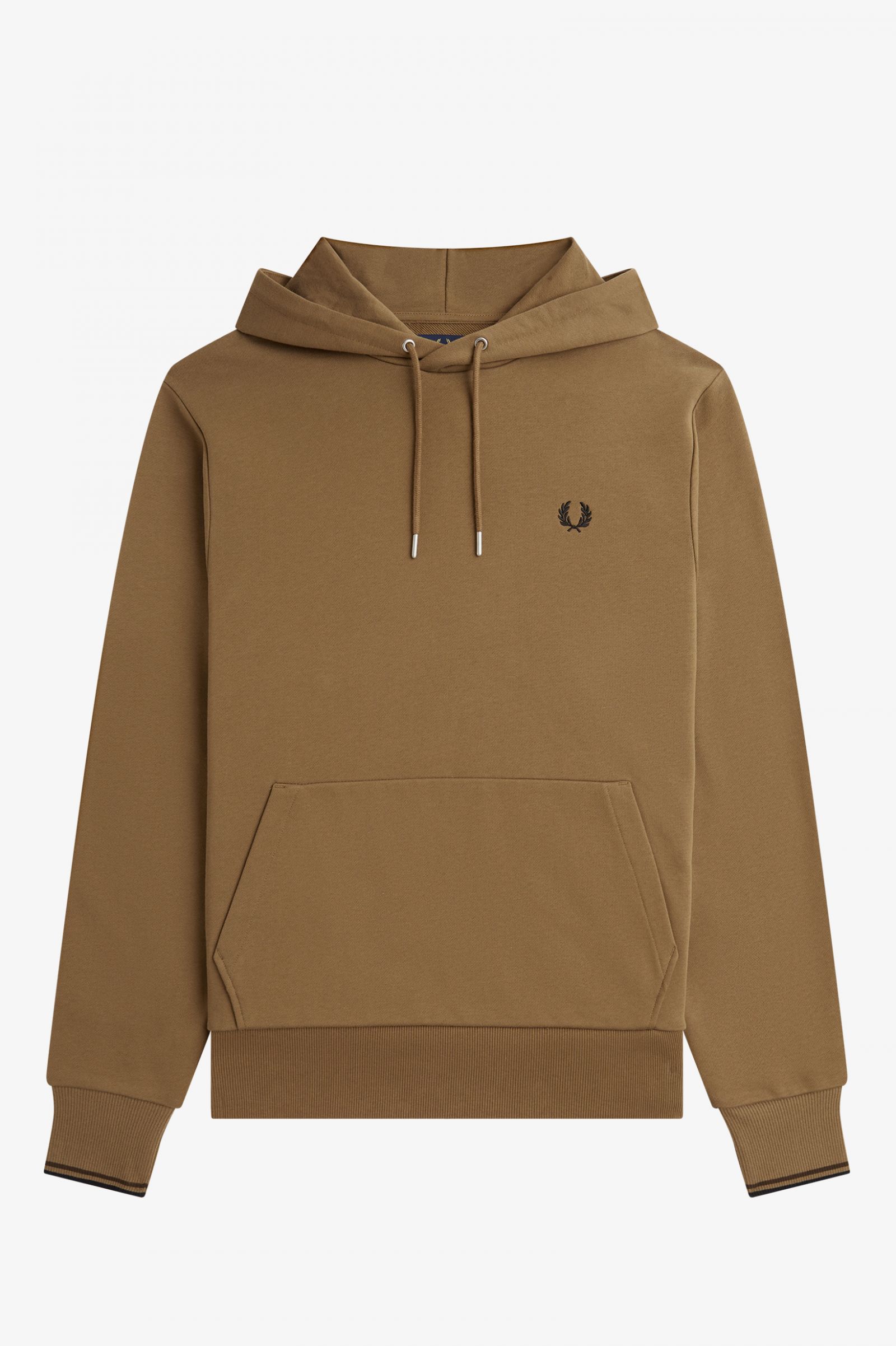 Tipped Hooded Sweatshirt Shaded Stone / Burnt Tobacco 7038414