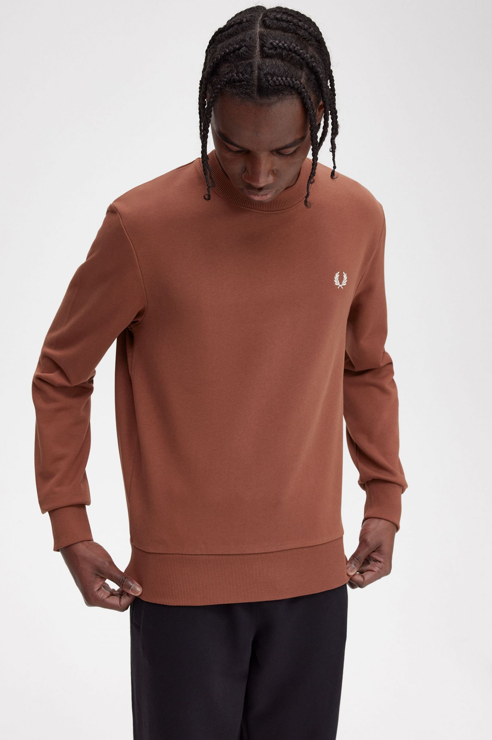 Rave Graphic Sweatshirt Whisky Brown 7038453