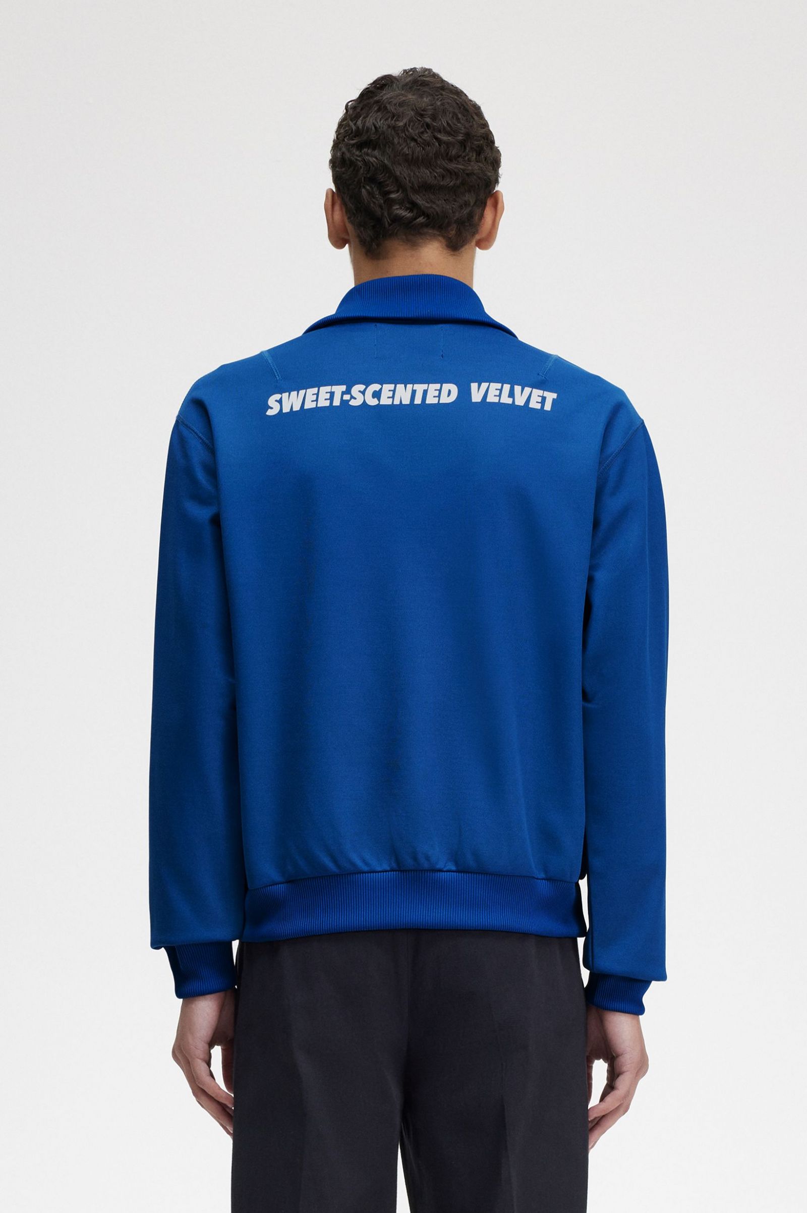 Raf SimonsPrinted Track Jacket Royal Blue 7039114