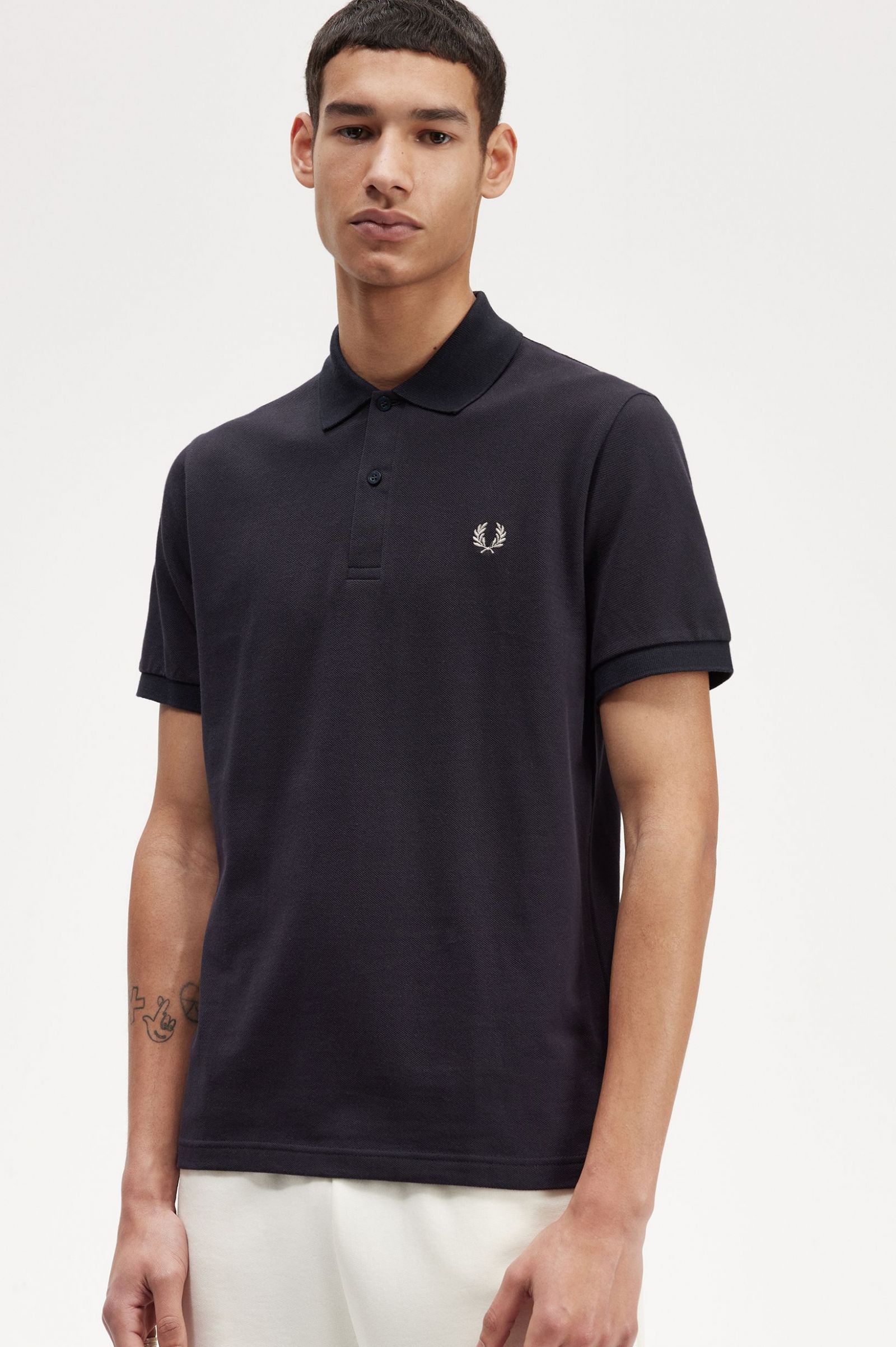 The Fred Perry ShirtM3 Navy / Light Oyster 7039087