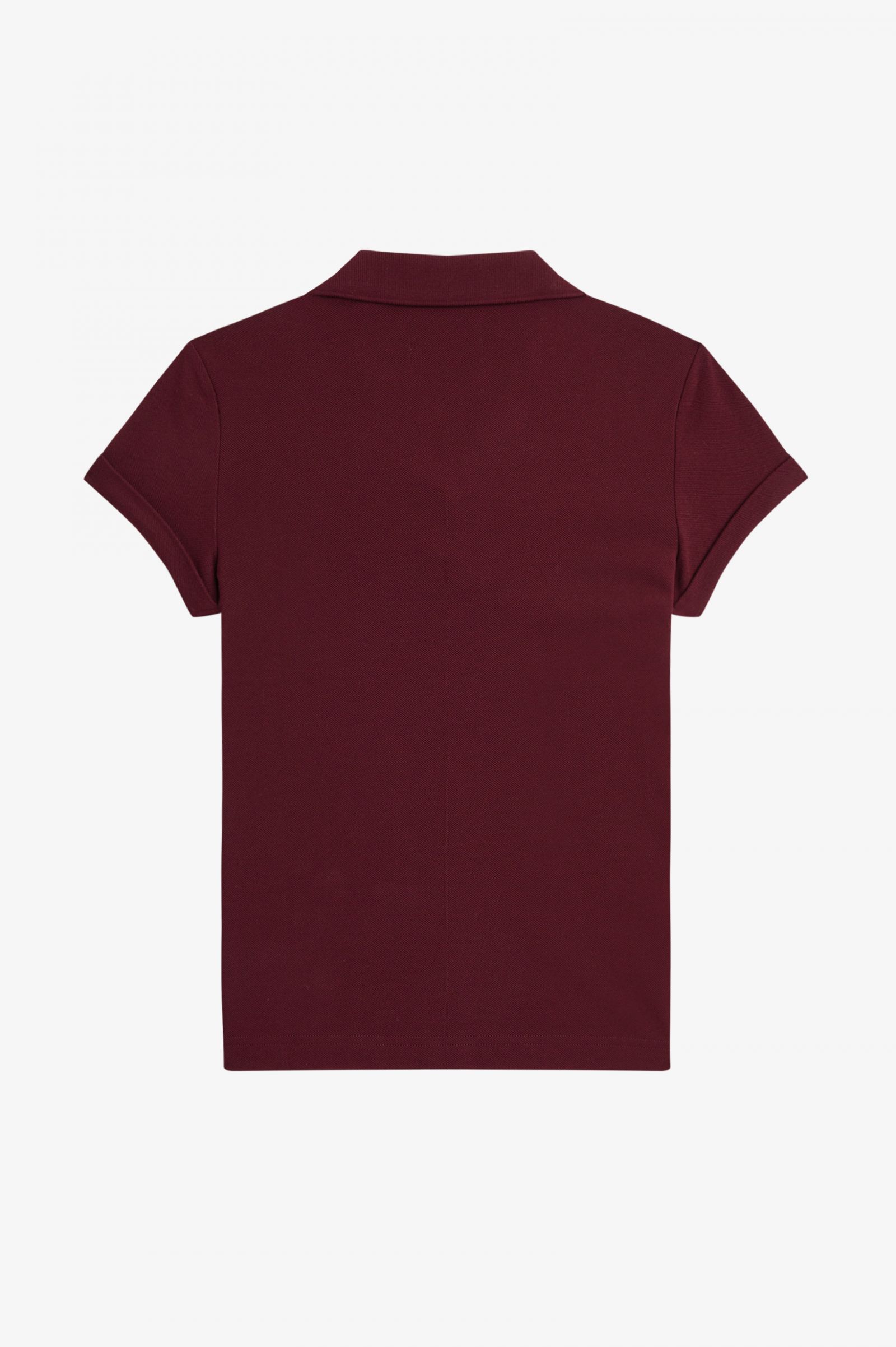 Amy Winehouse FoundationOpen-Collar Pique Shirt Oxblood 7039375