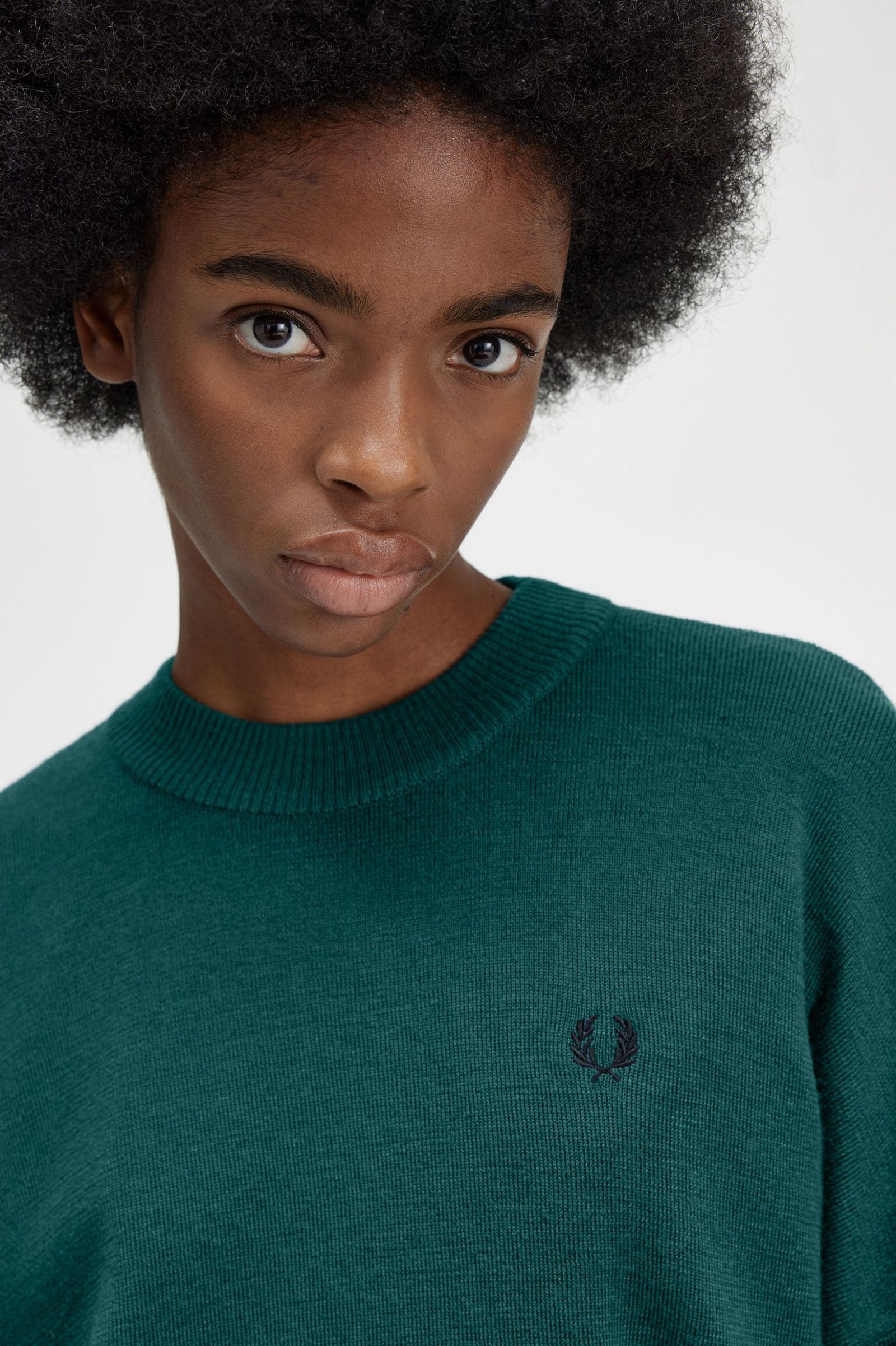 Colour Block Jumper Petrol Blue 7039313