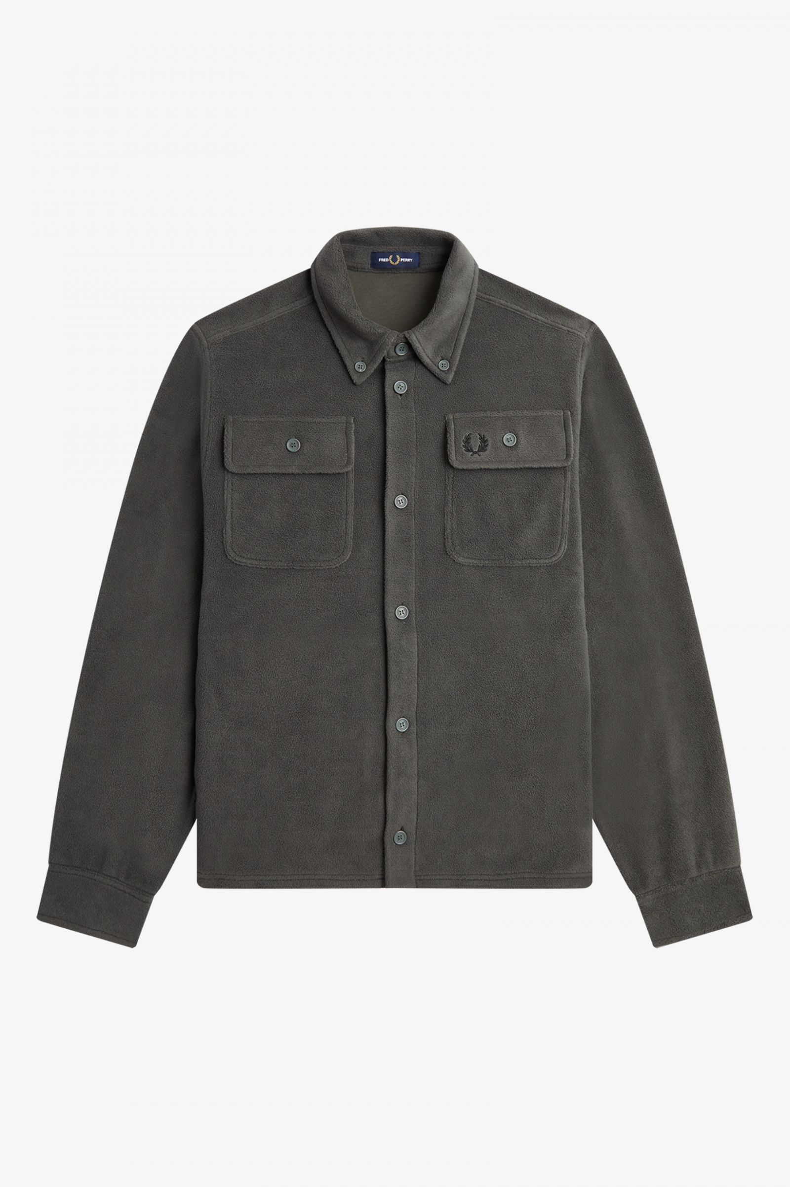 Fleece Overshirt Field Green 7038704