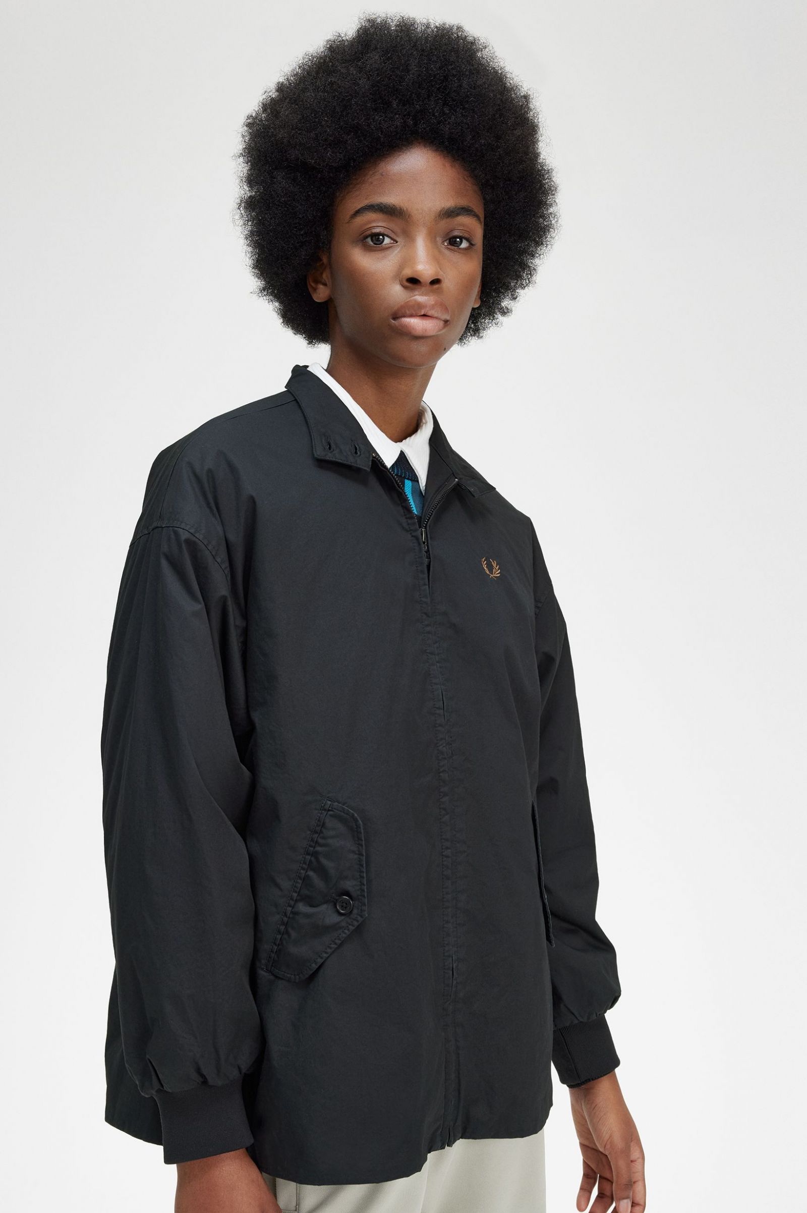 Padded Zip-Through Jacket Black 7039275