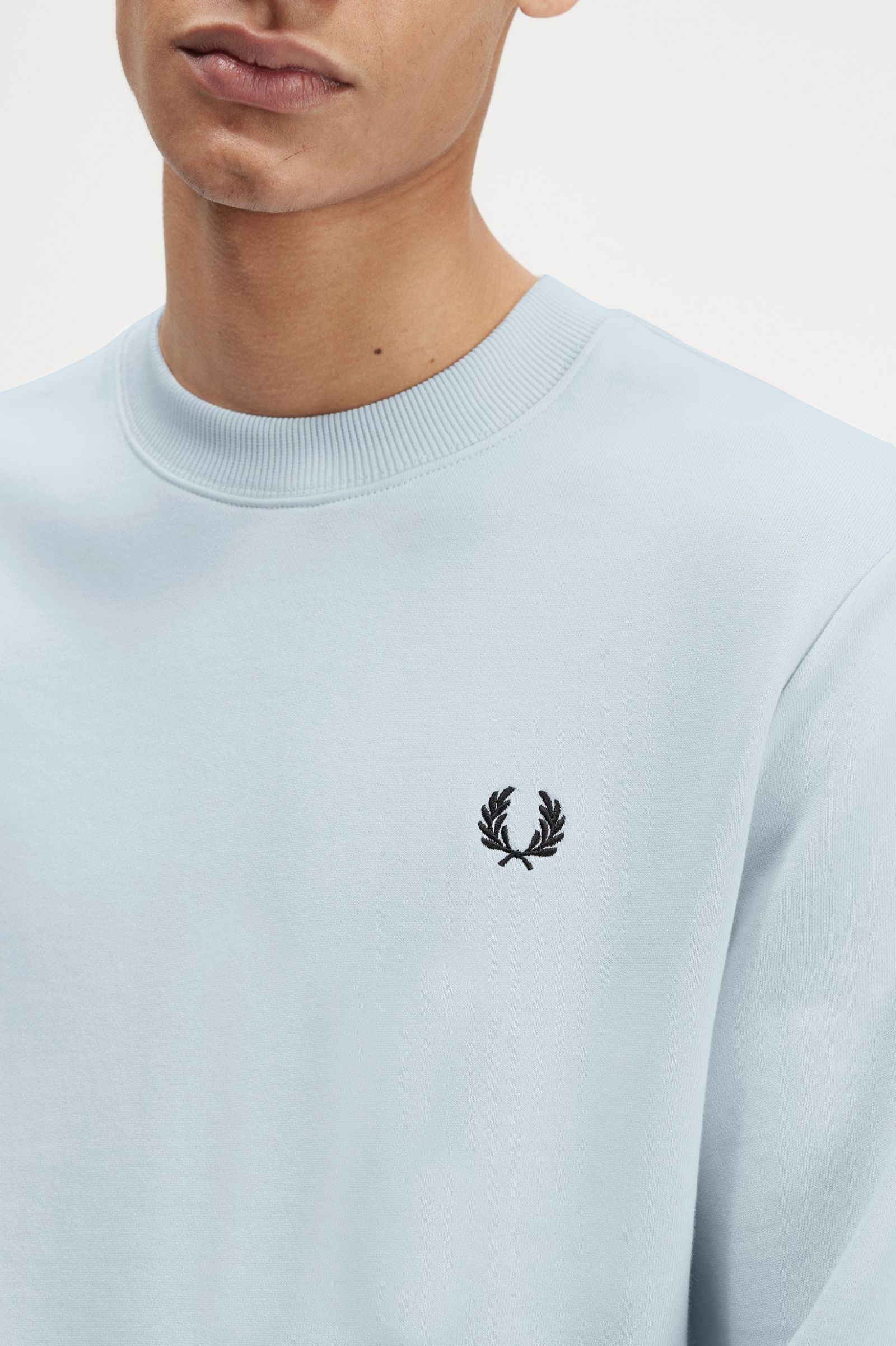 Crew Neck Sweatshirt Light Ice 7038863