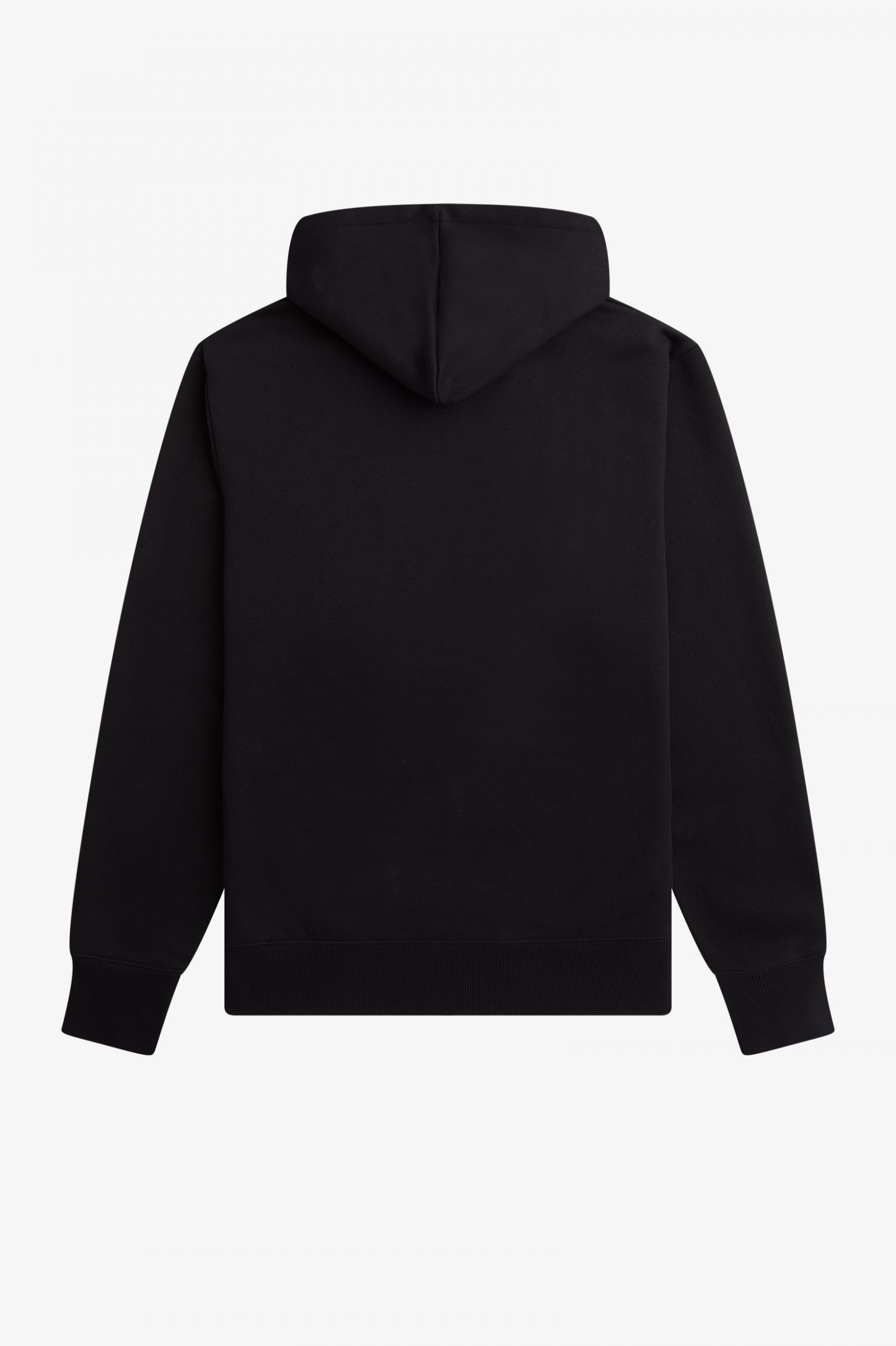 Embroidered Hooded Sweatshirt Black 7038847