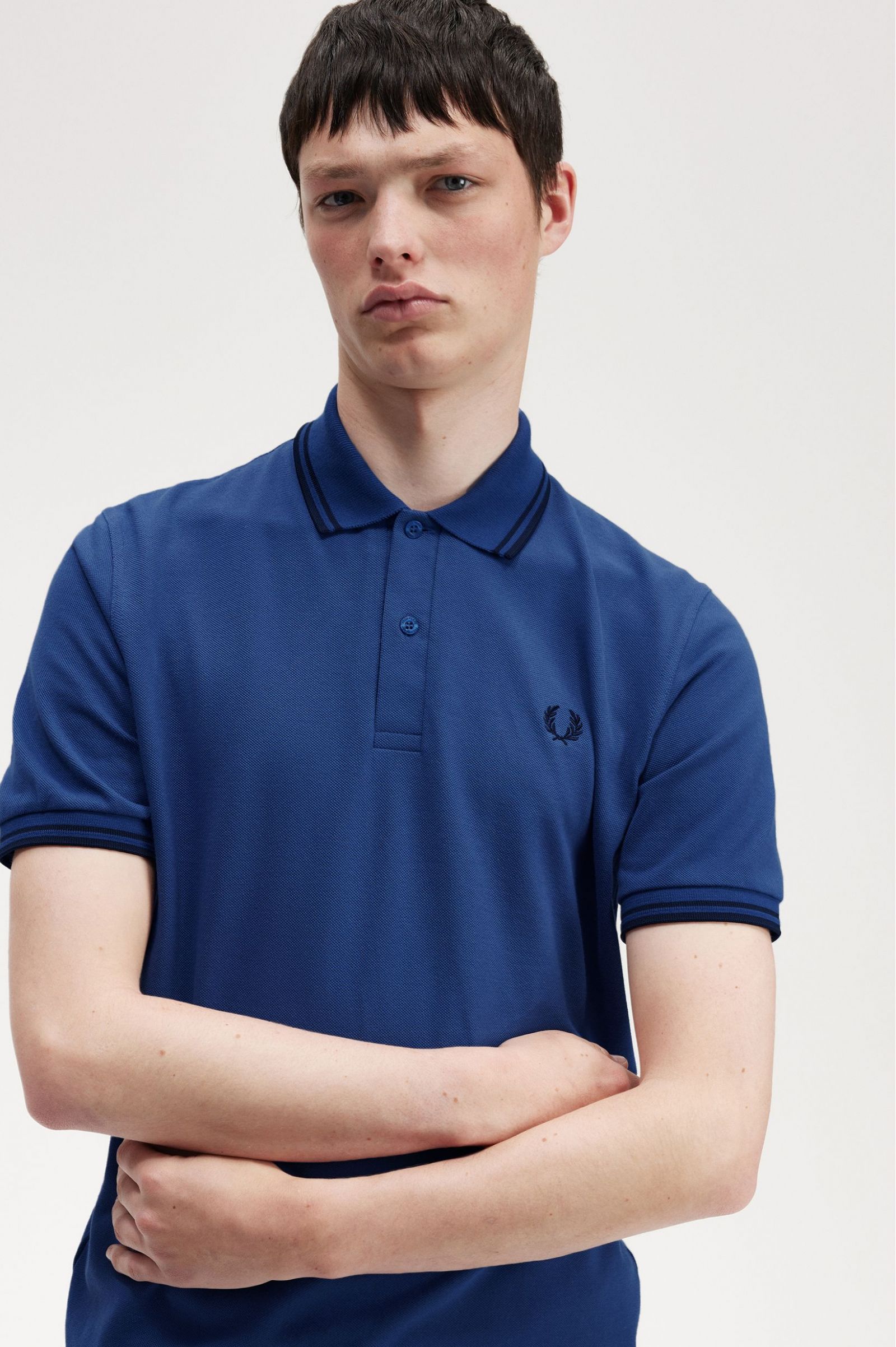 The Fred Perry ShirtM12 Shaded Cobalt / Navy / Navy 7039109