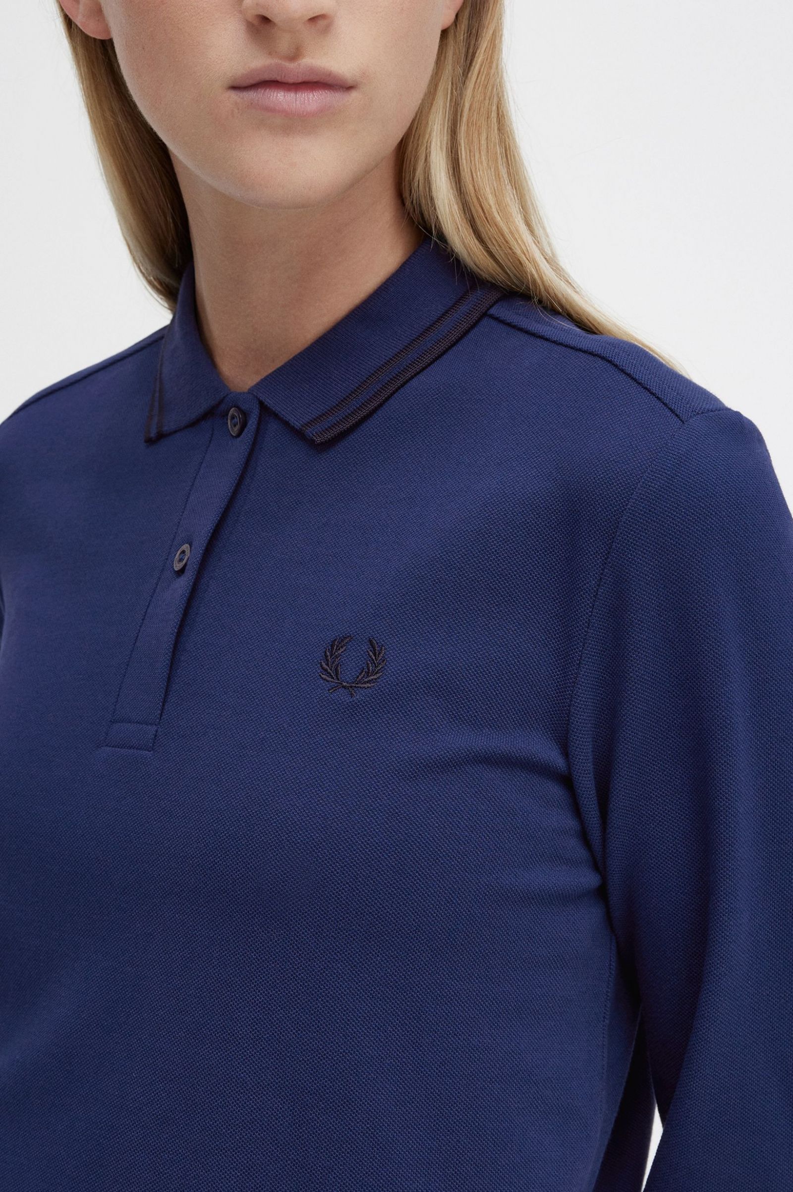 The Fred Perry ShirtG3636 French Navy / Black / Black 7039428