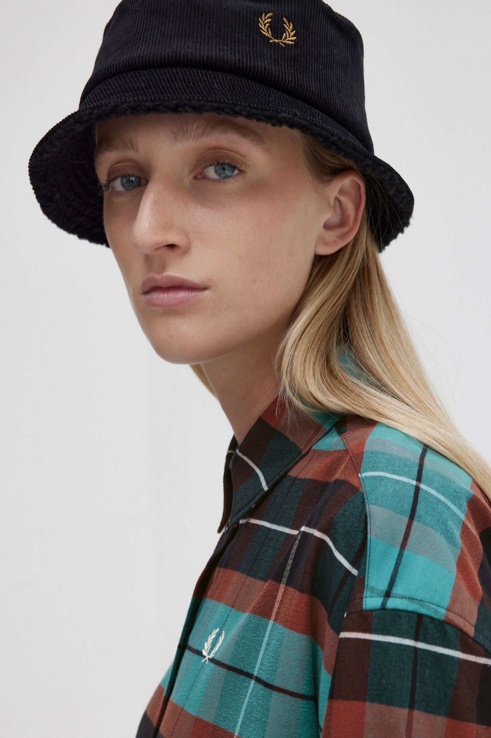 Brushed Tartan Shirt Dress Deep Mint 7039359