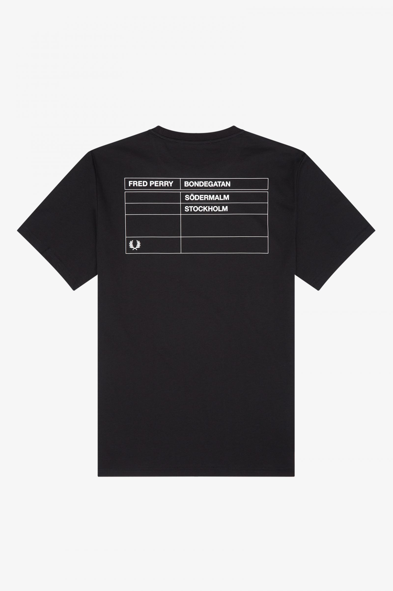 Stockholm Ringer T-Shirt Black 7038951