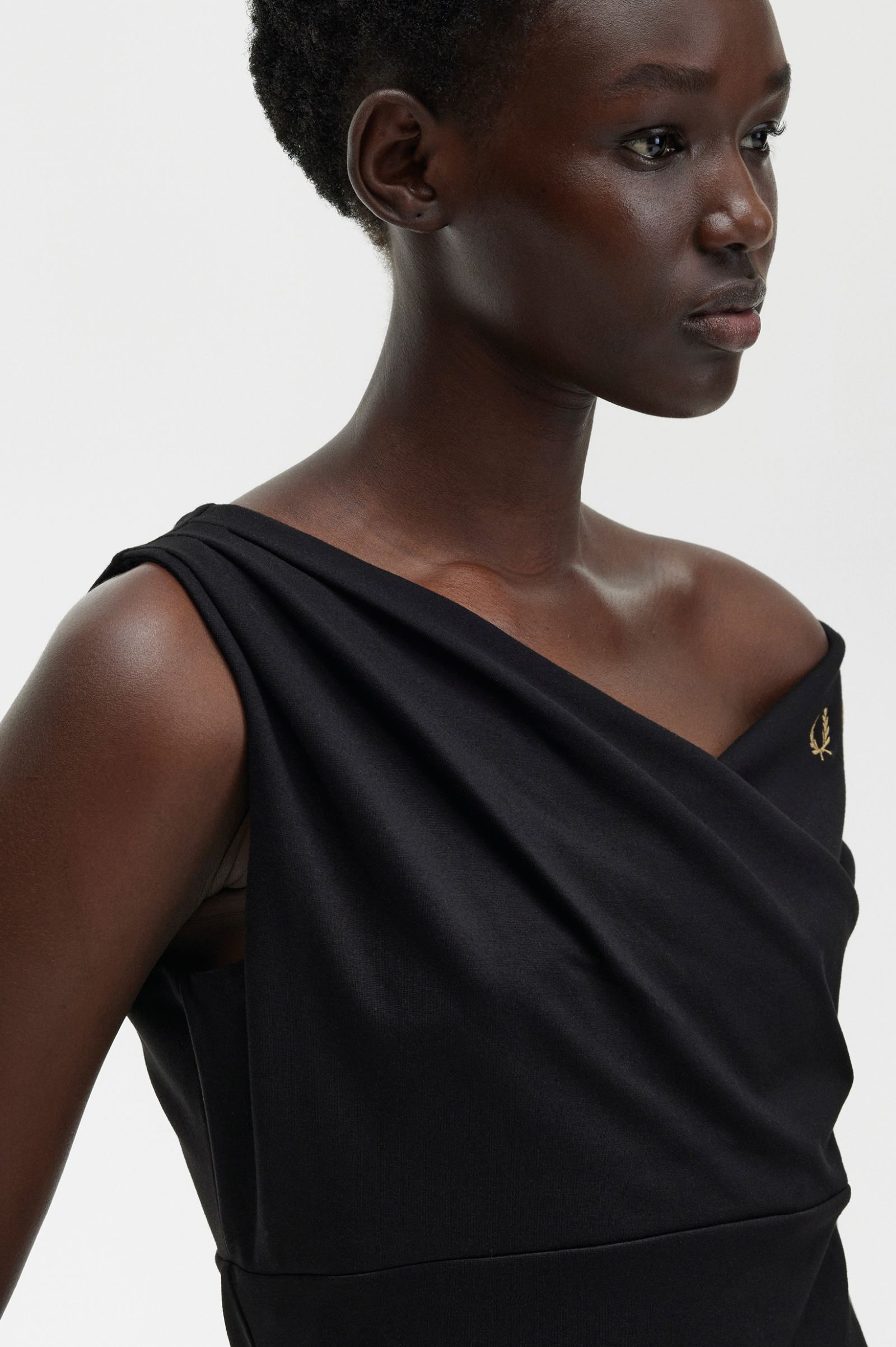 Amy Winehouse FoundationOff-The-Shoulder Dress Black 7037926