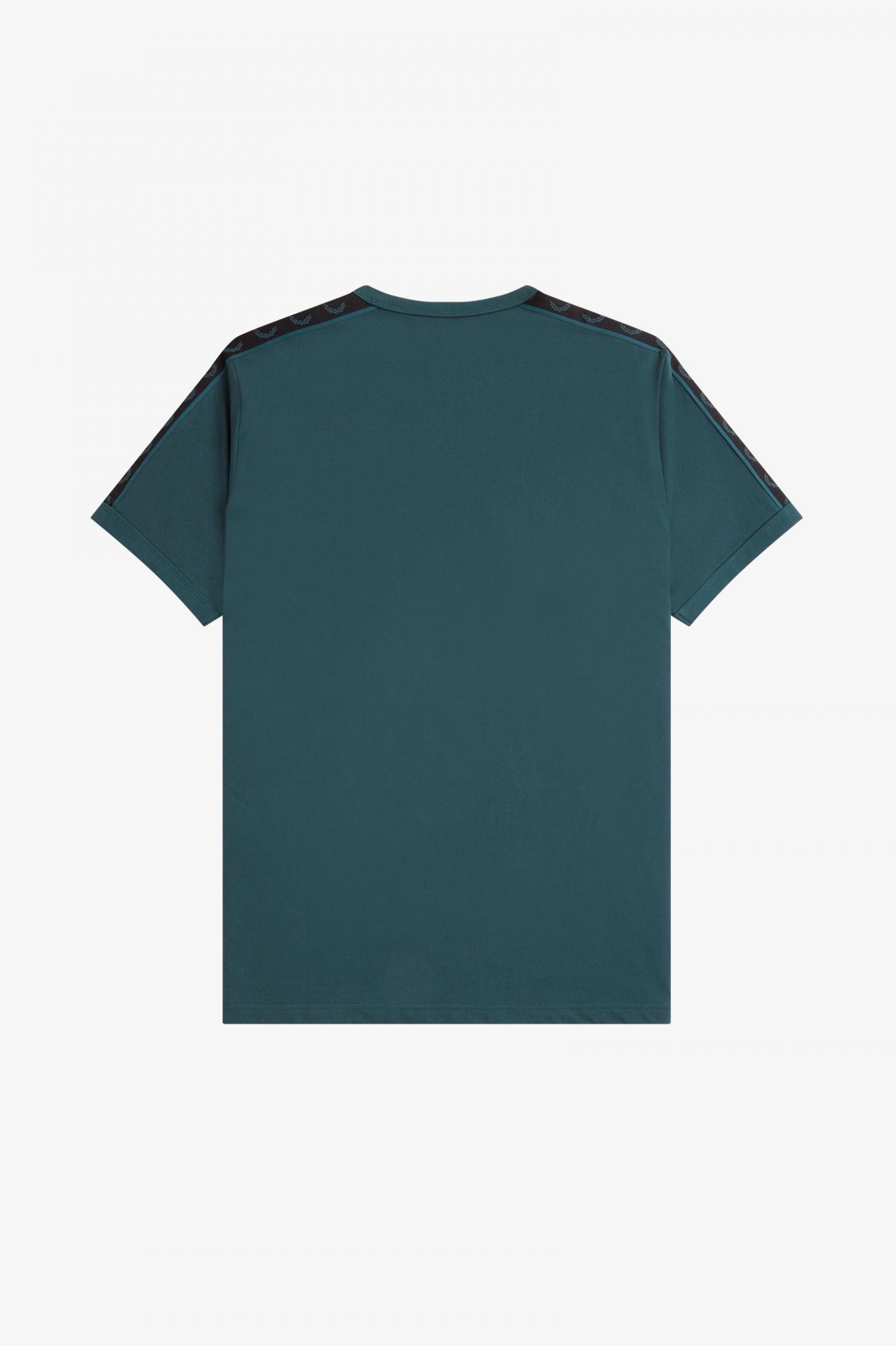 Contrast Tape Ringer T-Shirt Petrol Blue / Black 7038934