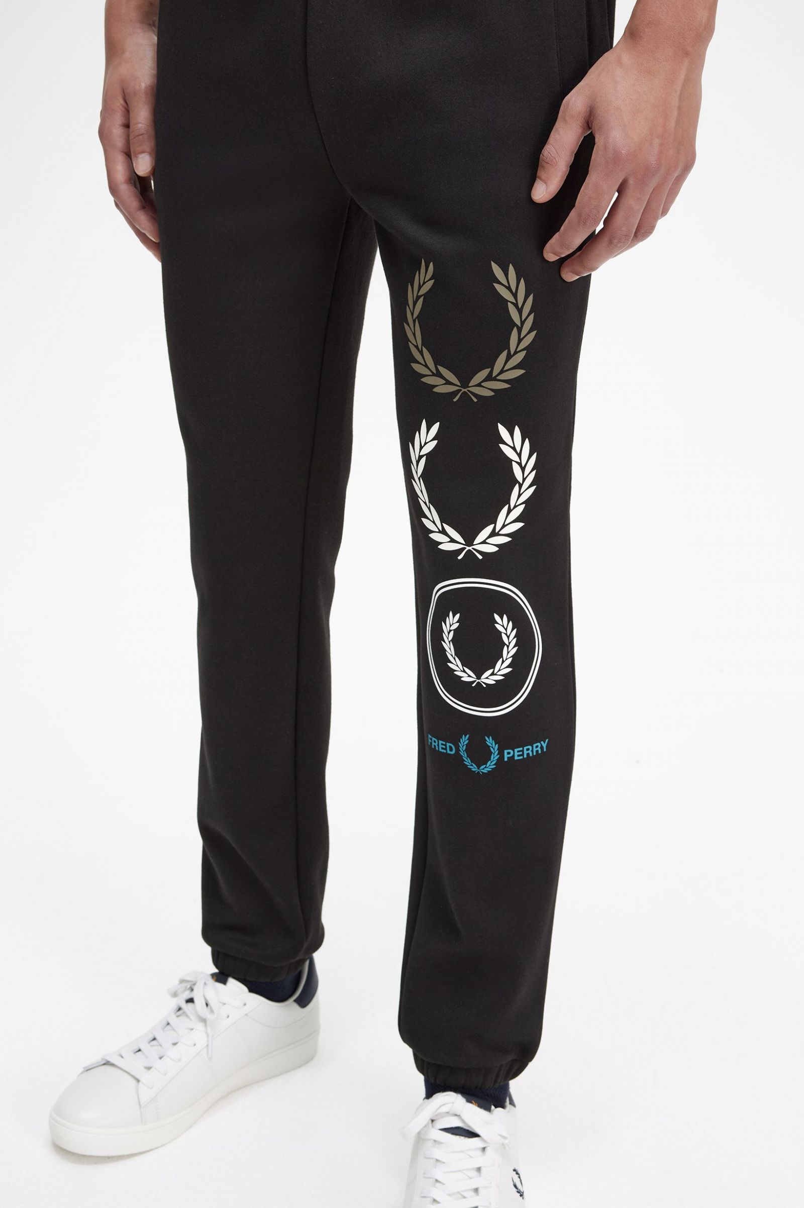 Graphic Branding Sweatpants Black 7039139