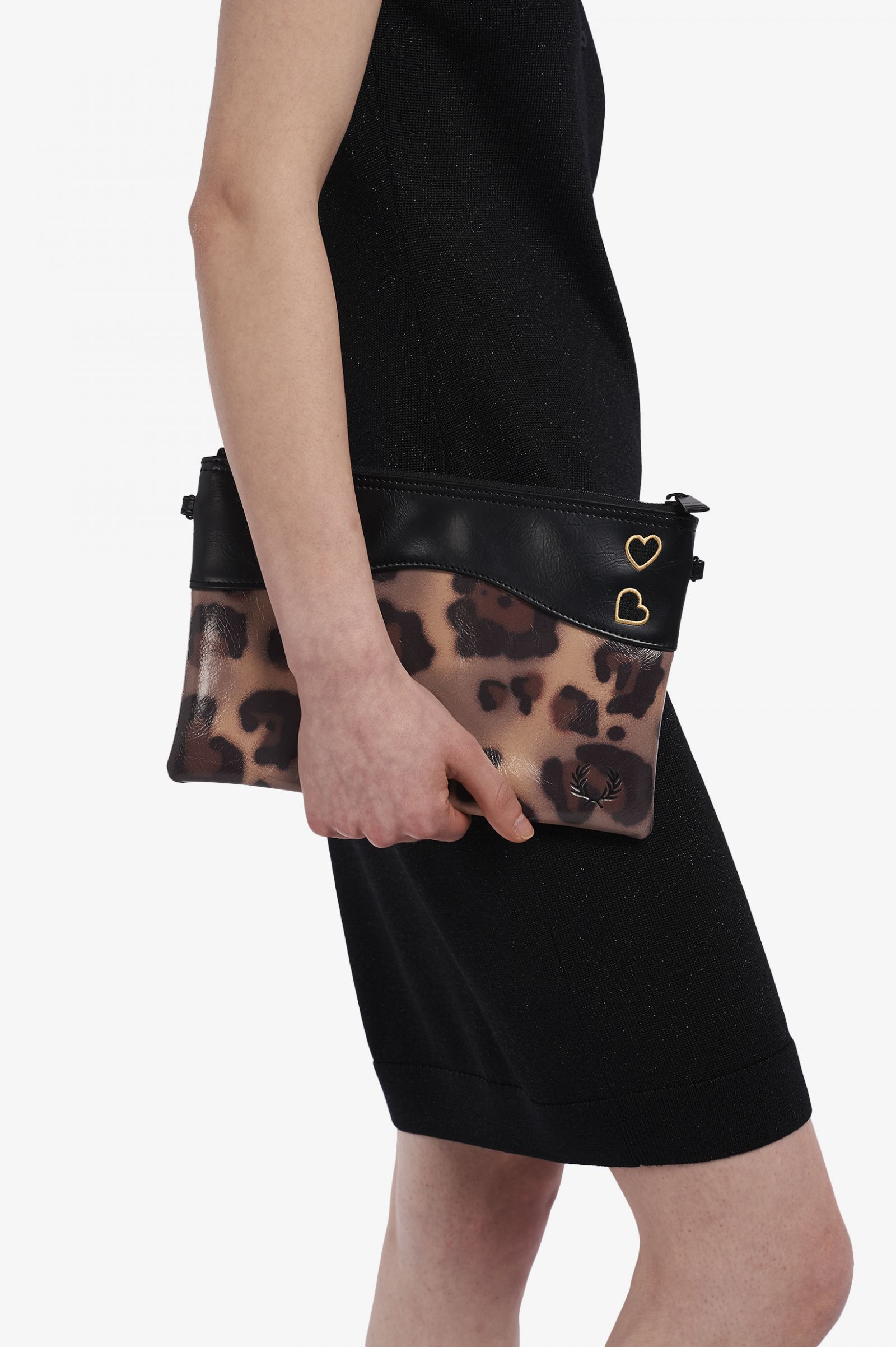 Amy Winehouse FoundationLeopard Print Side Bag Tonal Leopard 7037912
