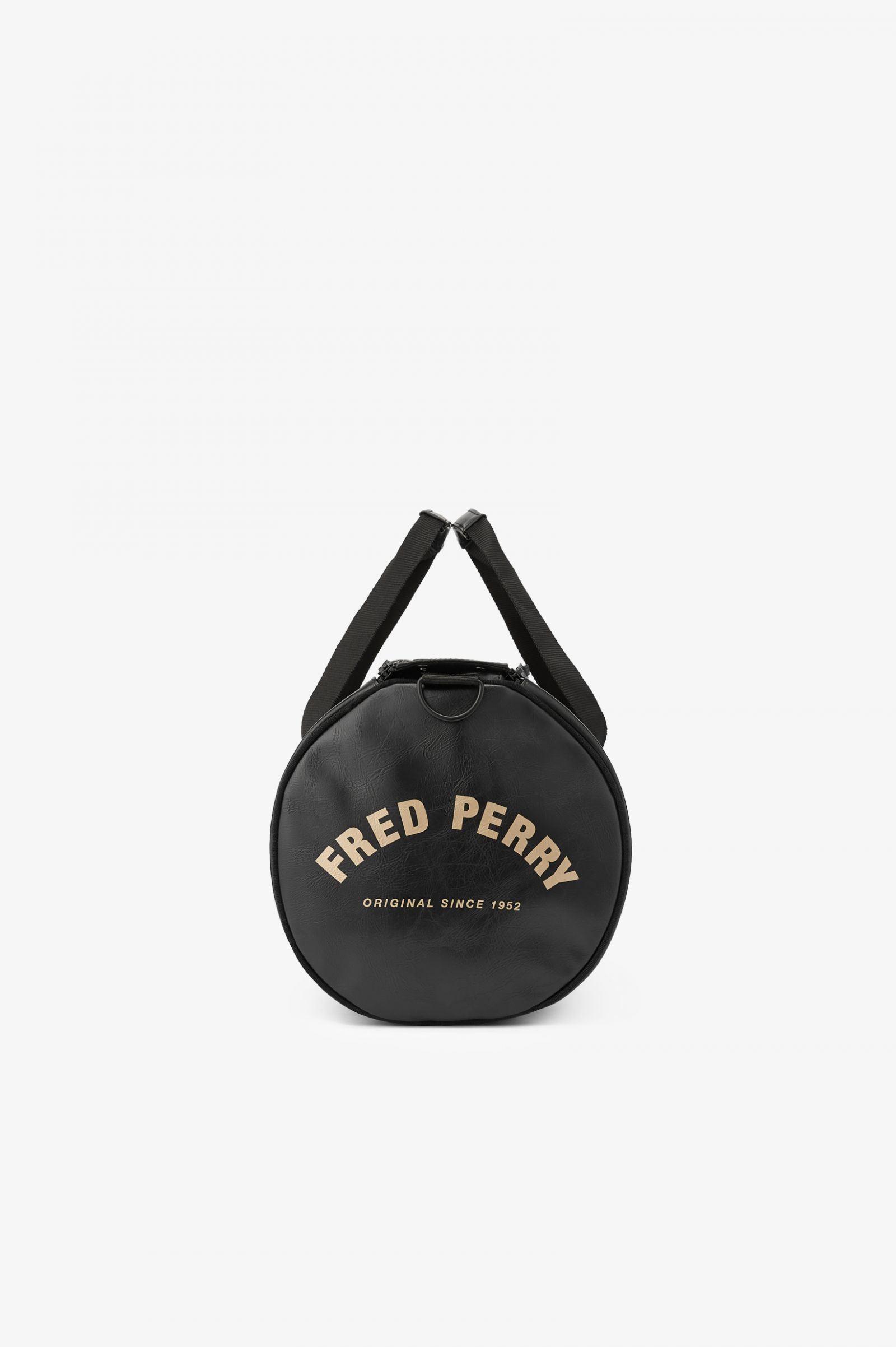 Tonal PU Barrel Bag Black 7039260