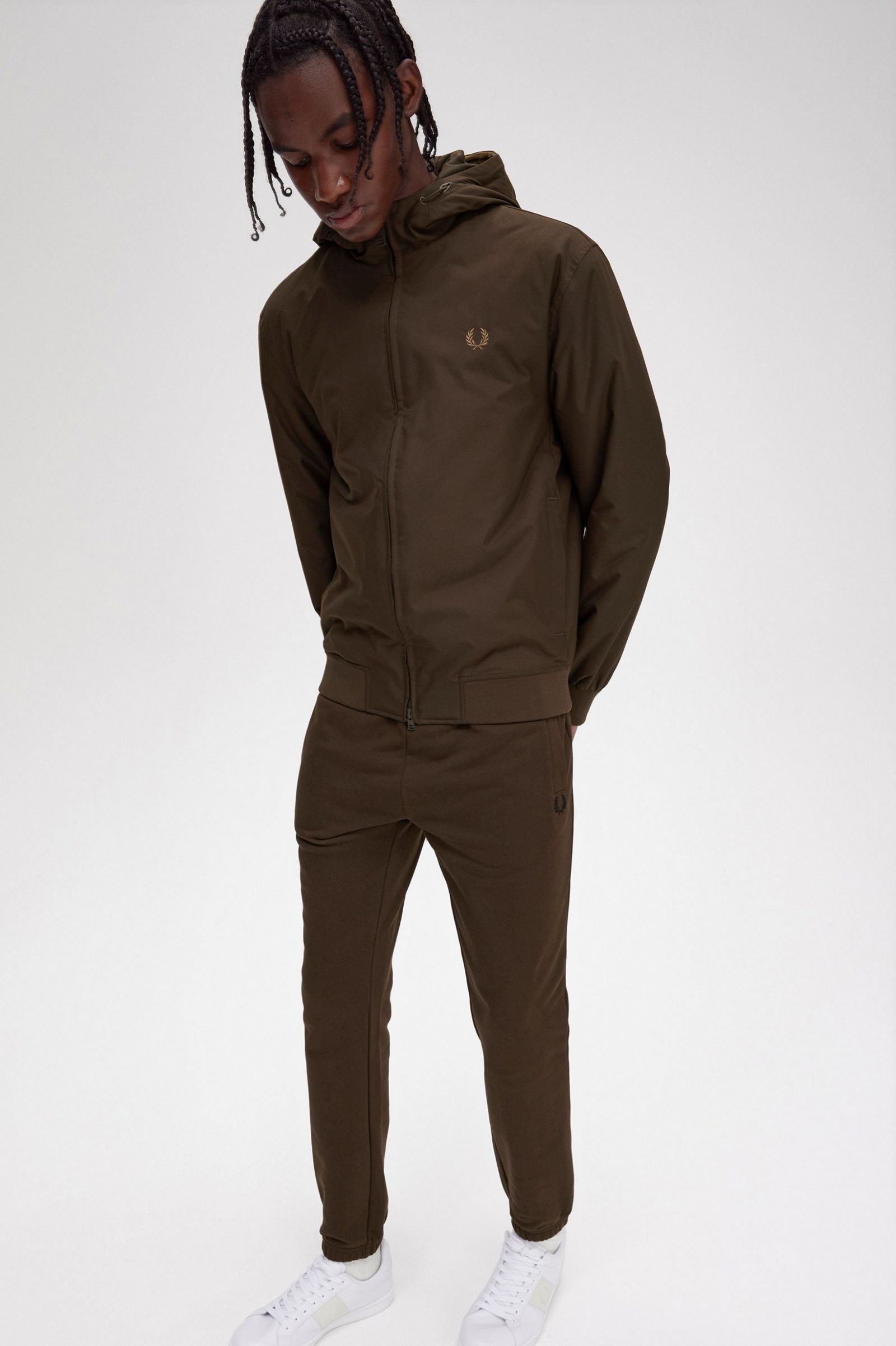 Padded Hooded Brentham Jacket Burnt Tobacco 7038827
