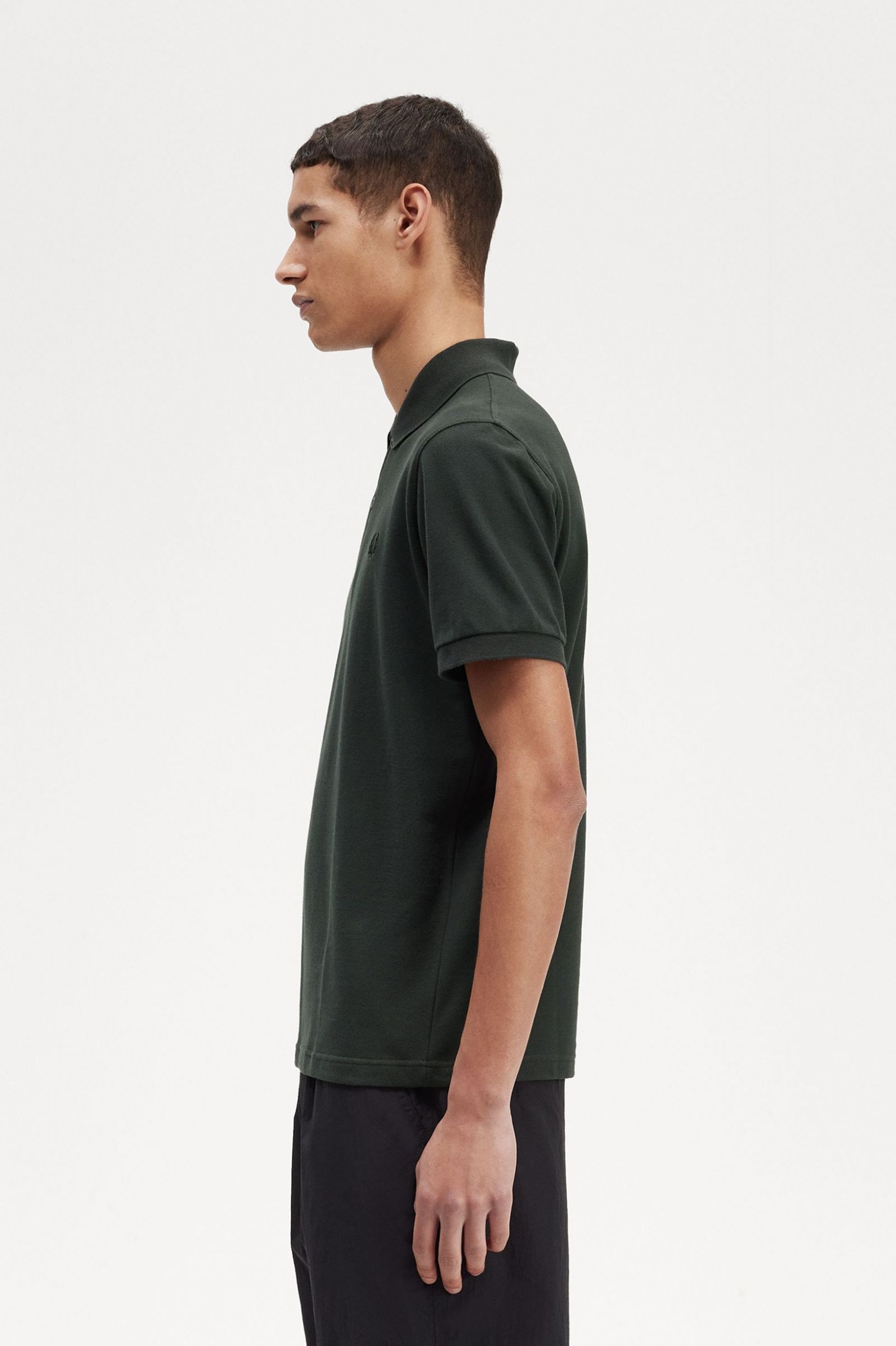 The Fred Perry ShirtM3 Night Green / Black 7039013