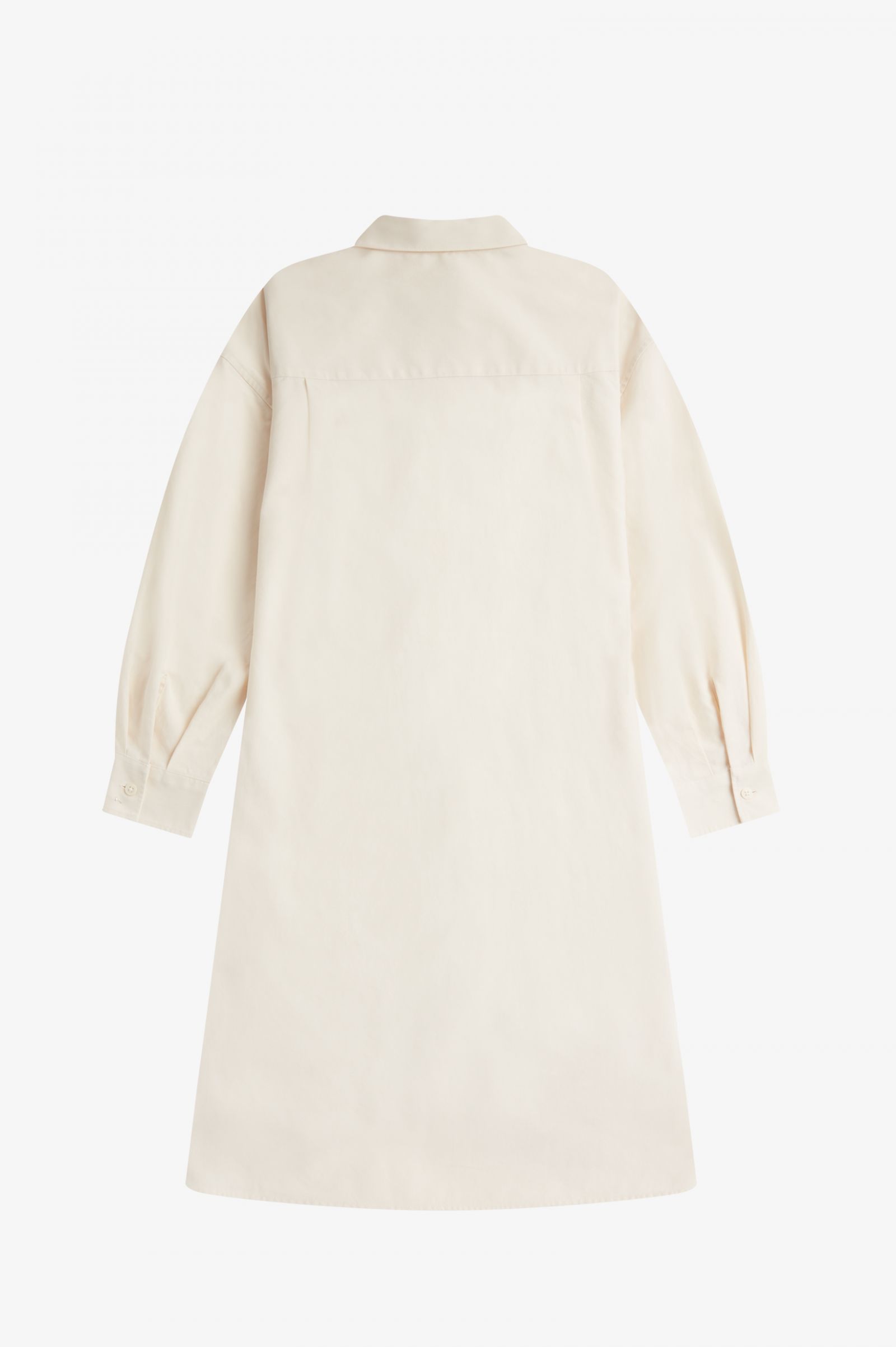 Split Detail Shirt Dress Ecru 7039286