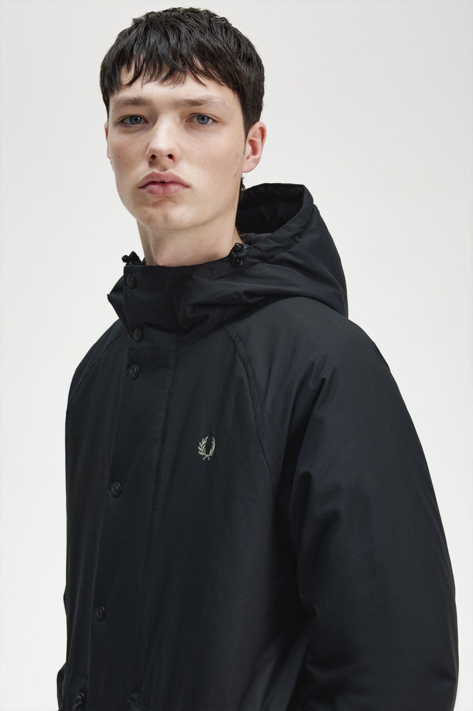 Padded Zip Through Jacket Black 7038296
