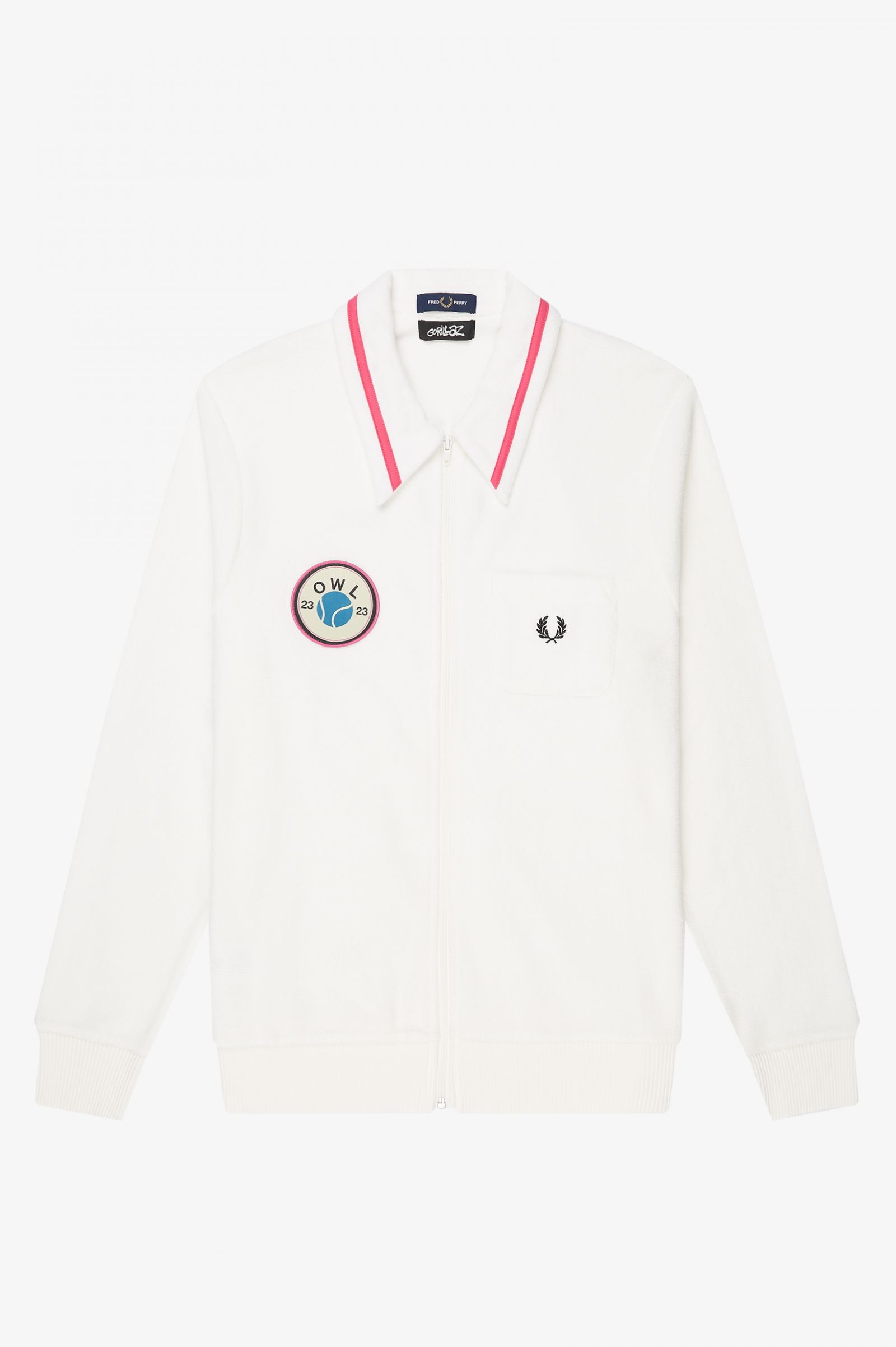 GorillazTowelling Track Jacket Dusty Navy 7037837