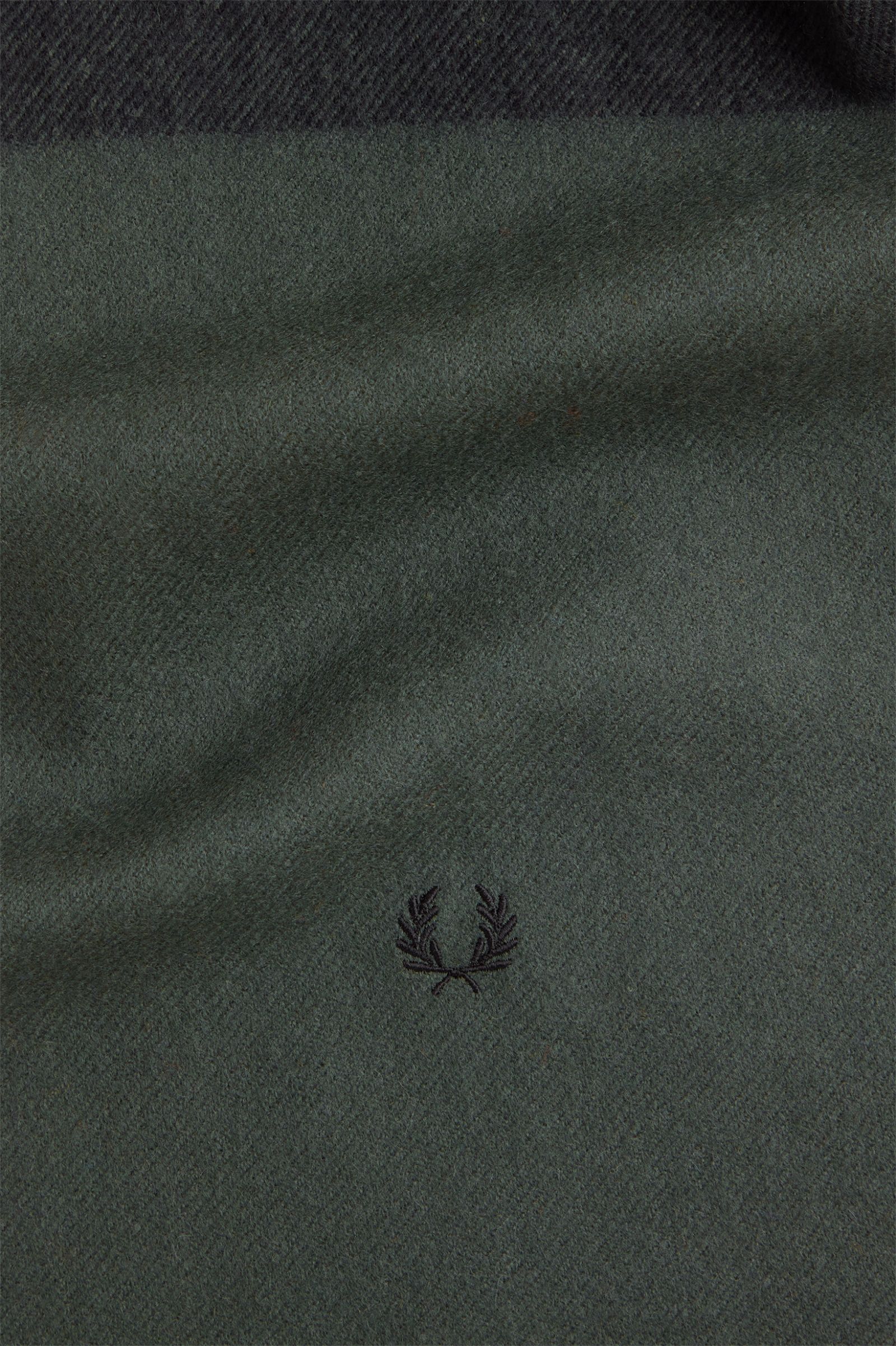 Colour Block Scarf Field Green / Black 7037714