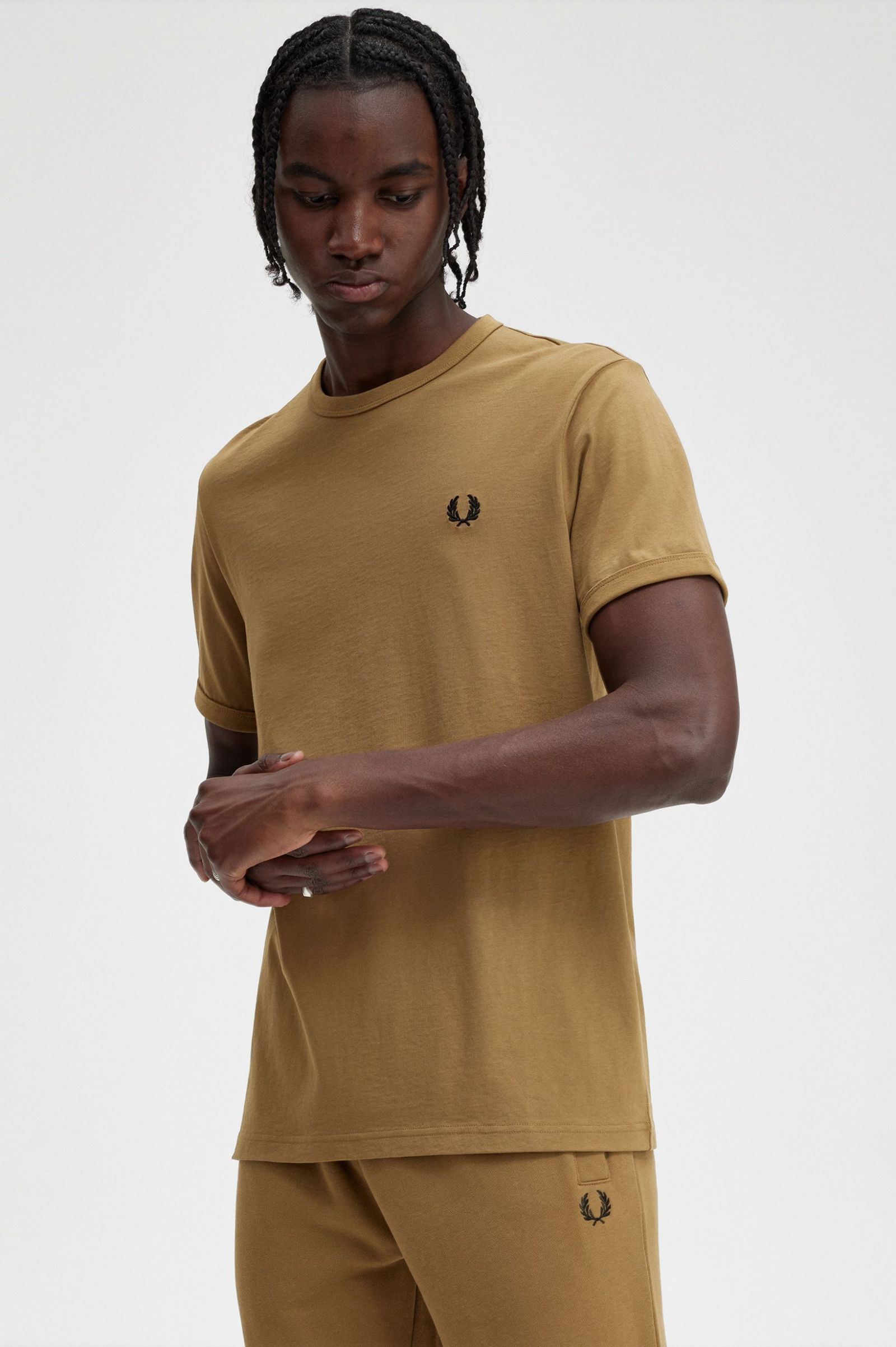 Ringer T-Shirt Shaded Stone 7038426