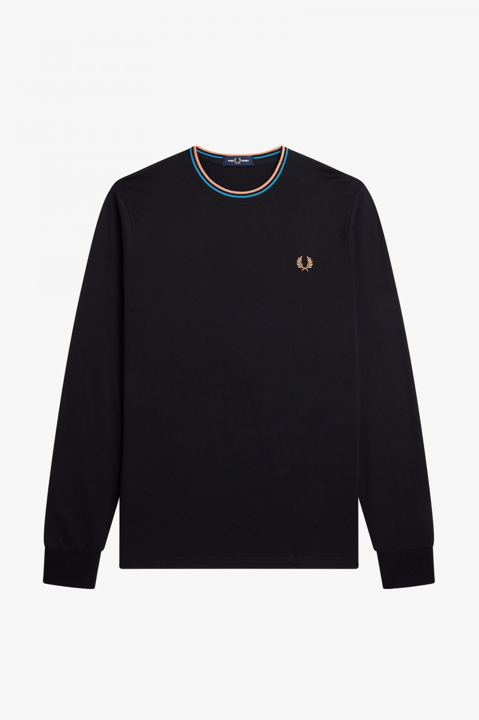 Twin Tipped T-Shirt Black / Cyber Blue / Light Rust 7038952