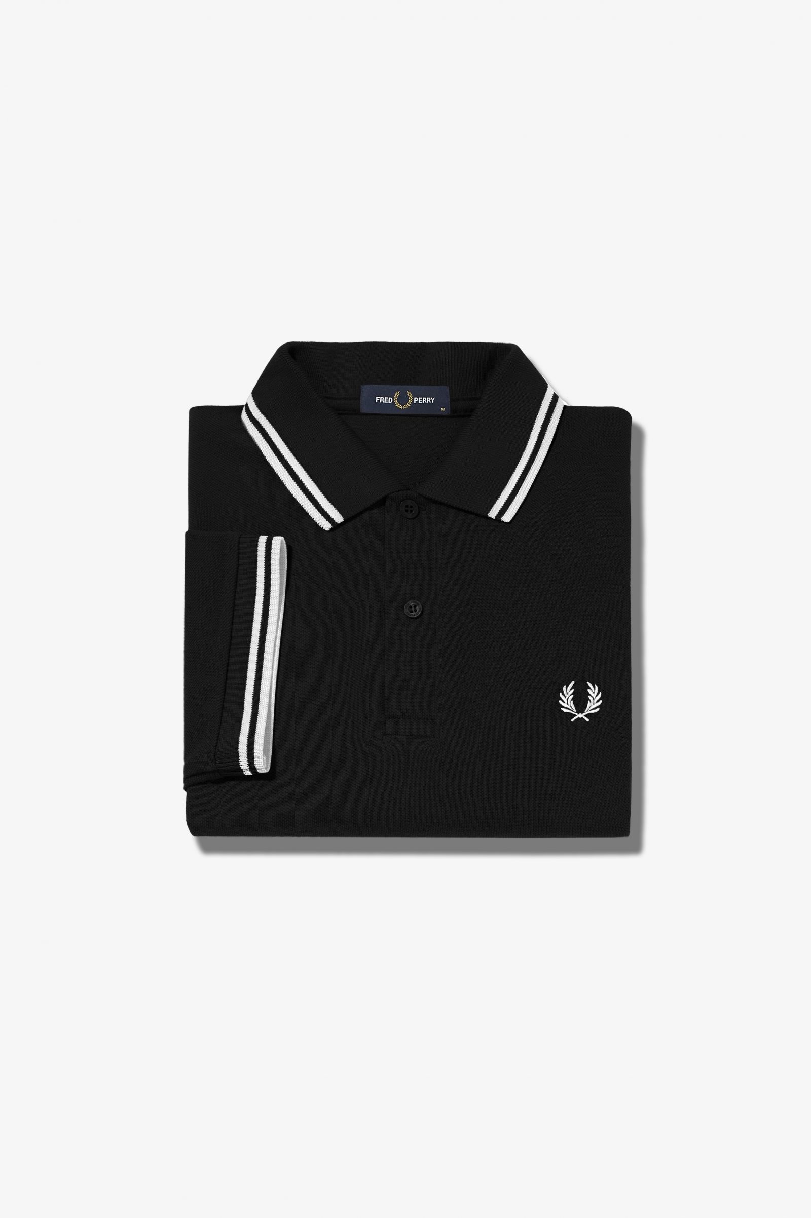 The Fred Perry ShirtM3600 Black / White / White 7039032
