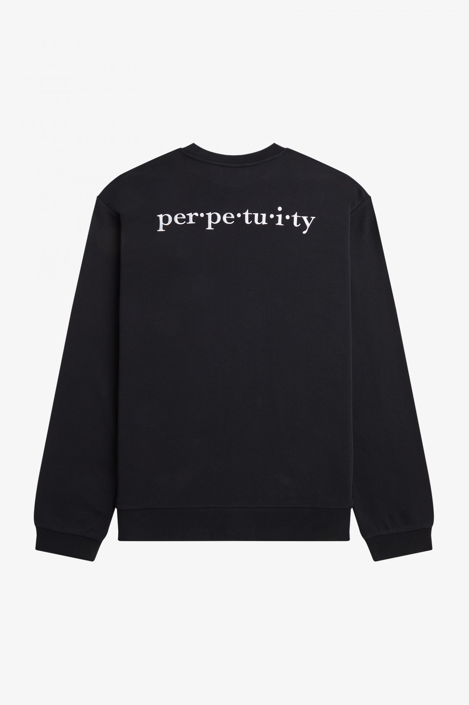 Raf SimonsEmbroidered Sweatshirt Black 7038628