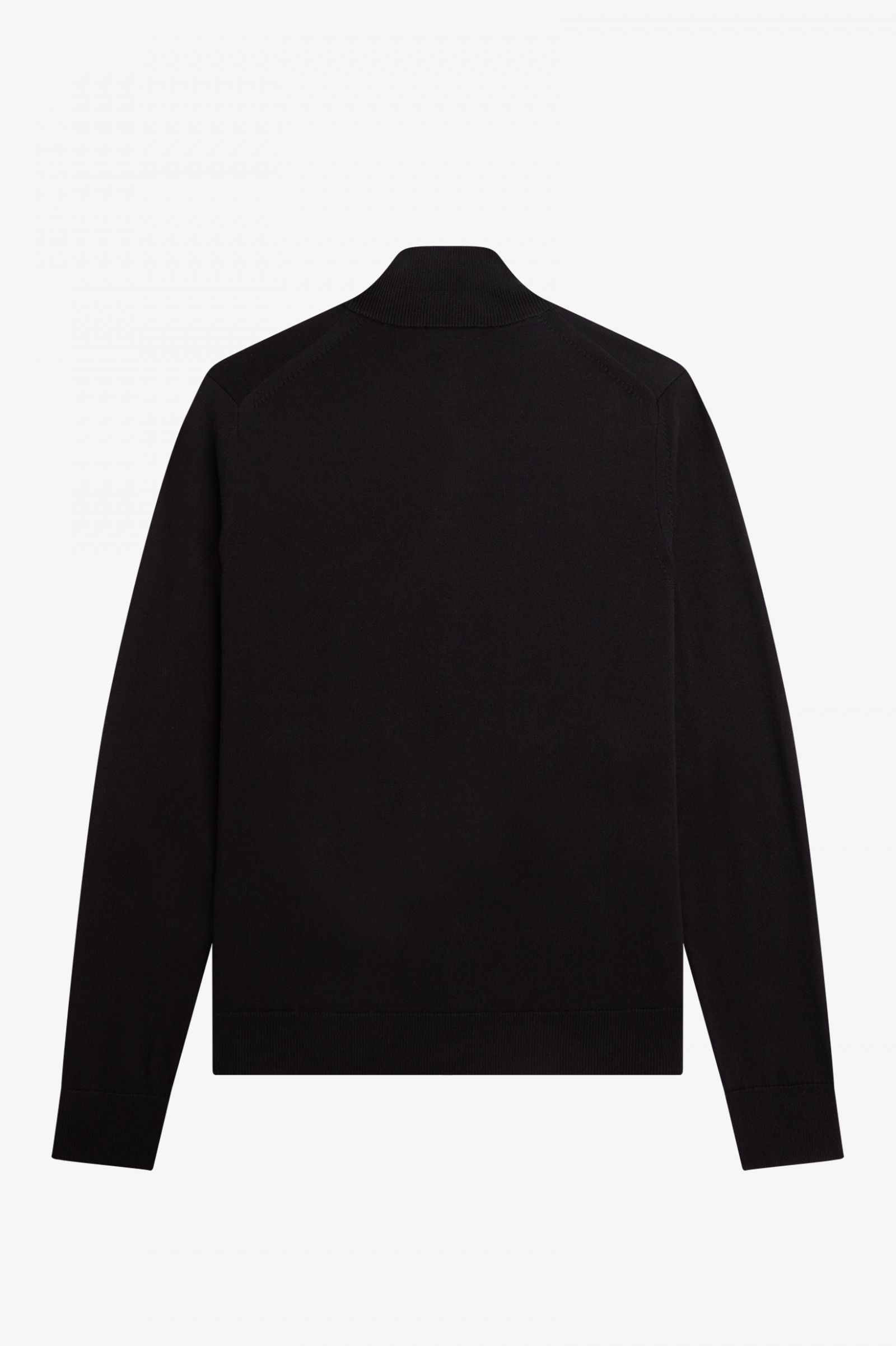 Classic Zip Through Cardigan Black 7038345