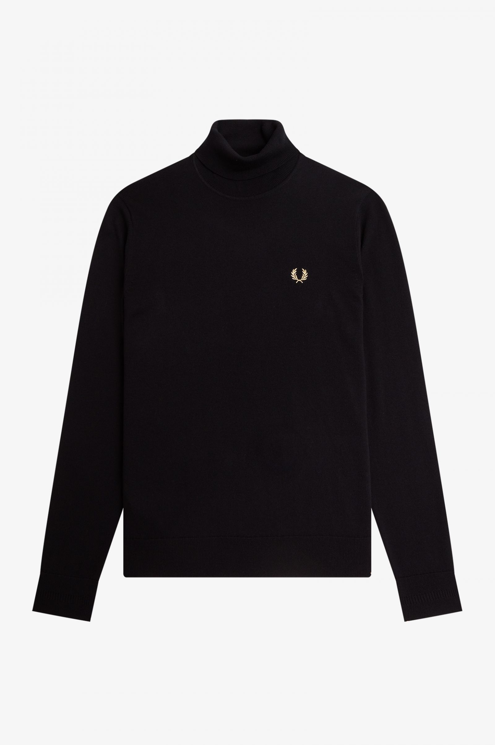 Roll Neck Jumper Black 7038325