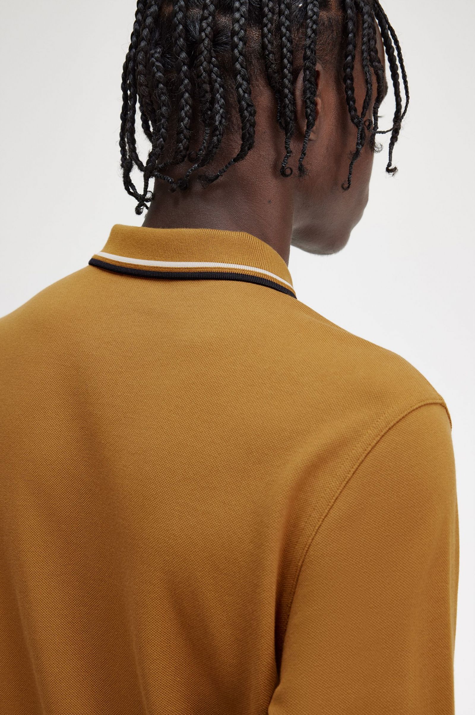The Fred Perry ShirtM3636 Dark Caramel / Oatmeal / Black 7038604
