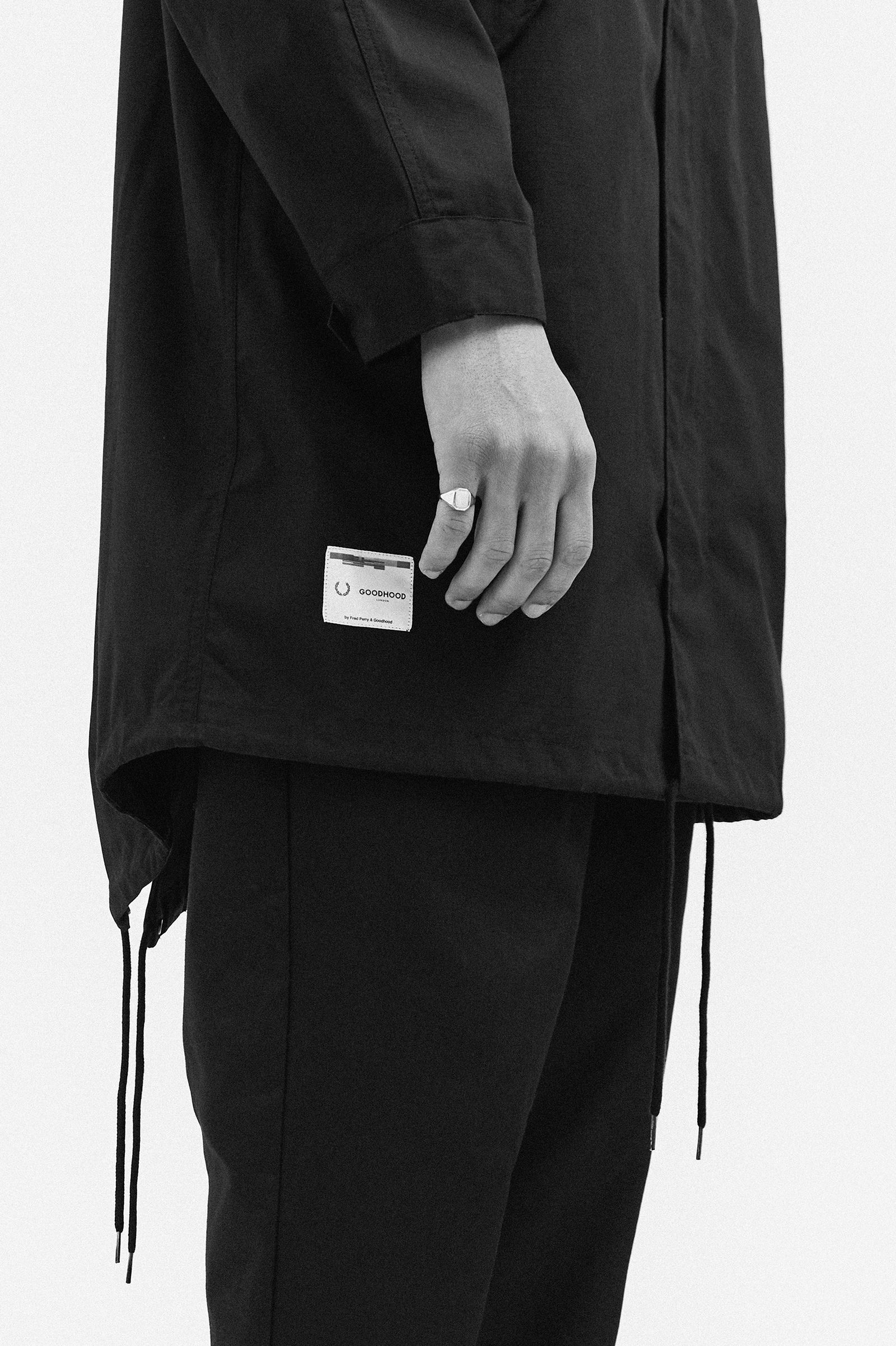 GoodhoodUnlined Printed Patch Parka 7037895