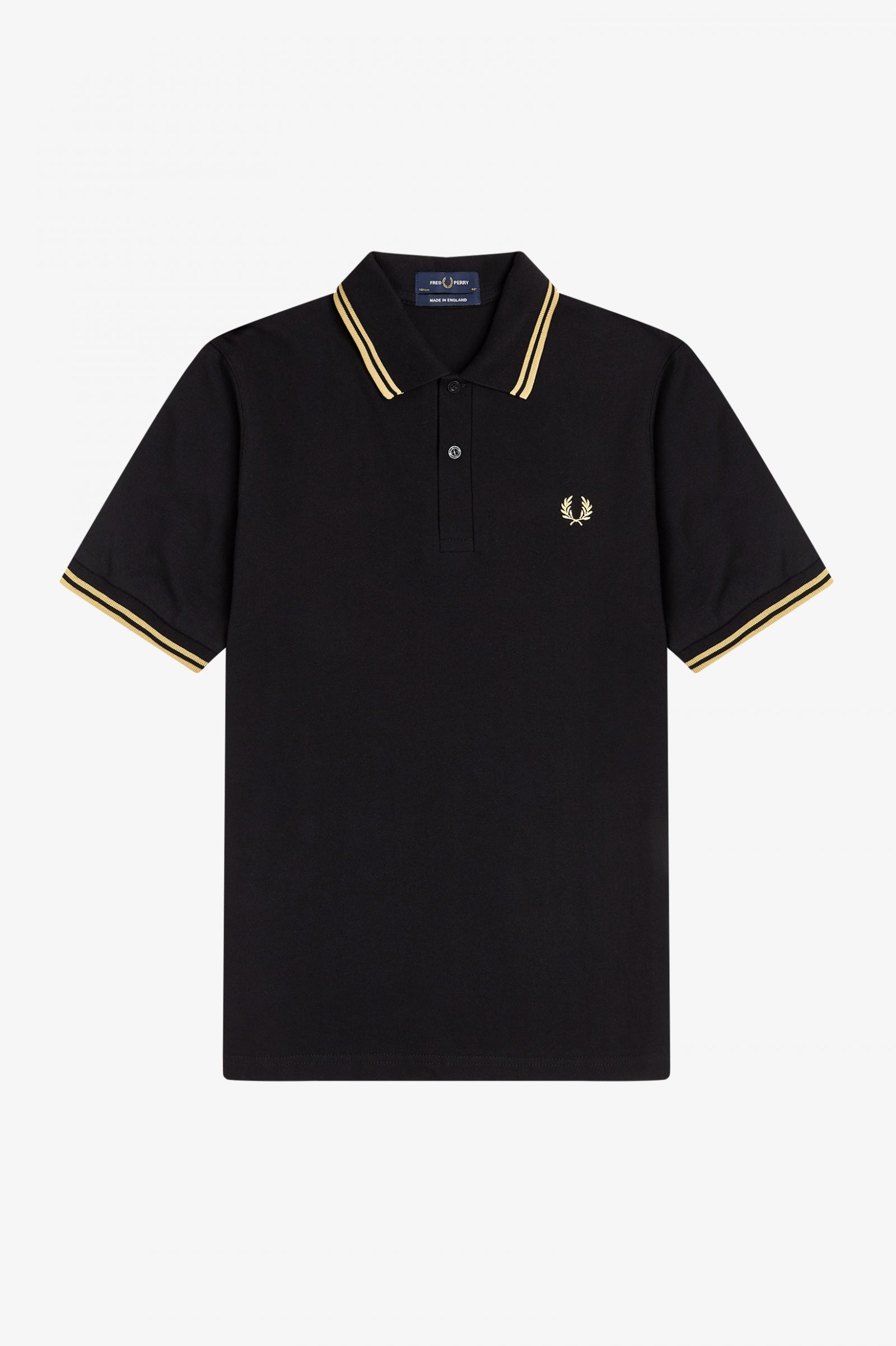 The Fred Perry ShirtM12 Black / Champagne / Champagne 7038541