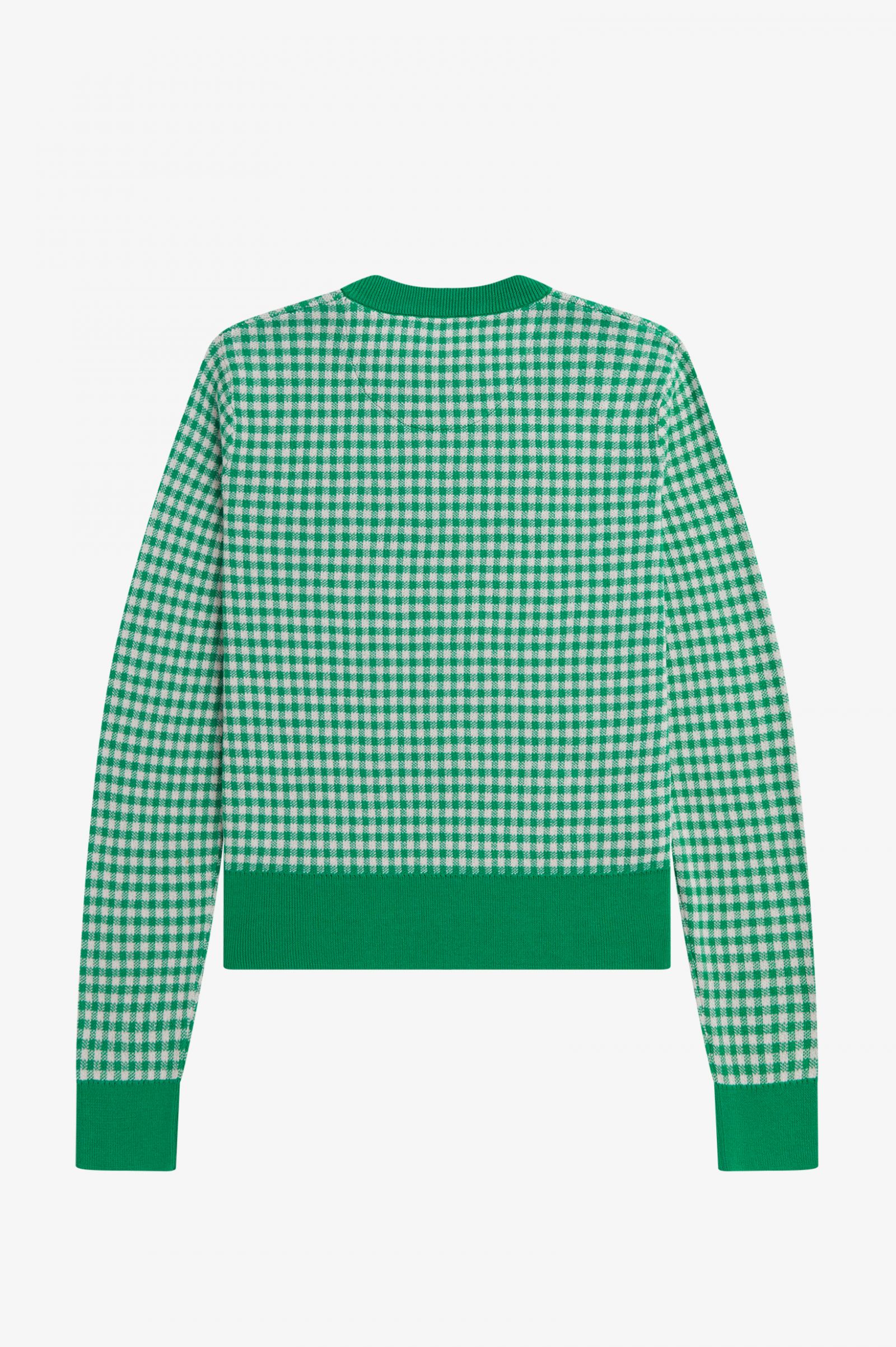 Amy Winehouse FoundationGingham Jumper Fred Perry Green 7037962