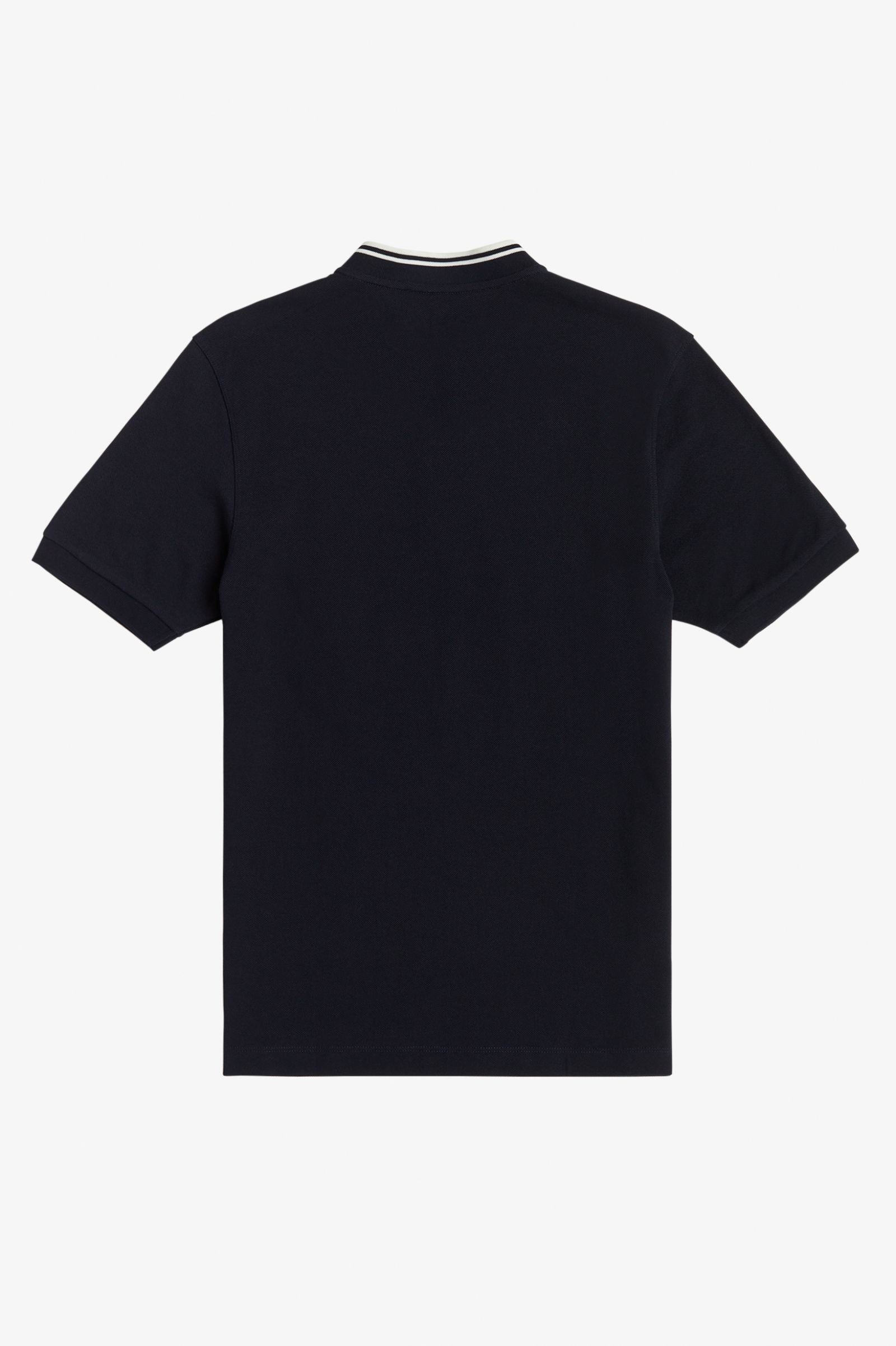 Bomber Collar Polo Shirt Navy 7038578