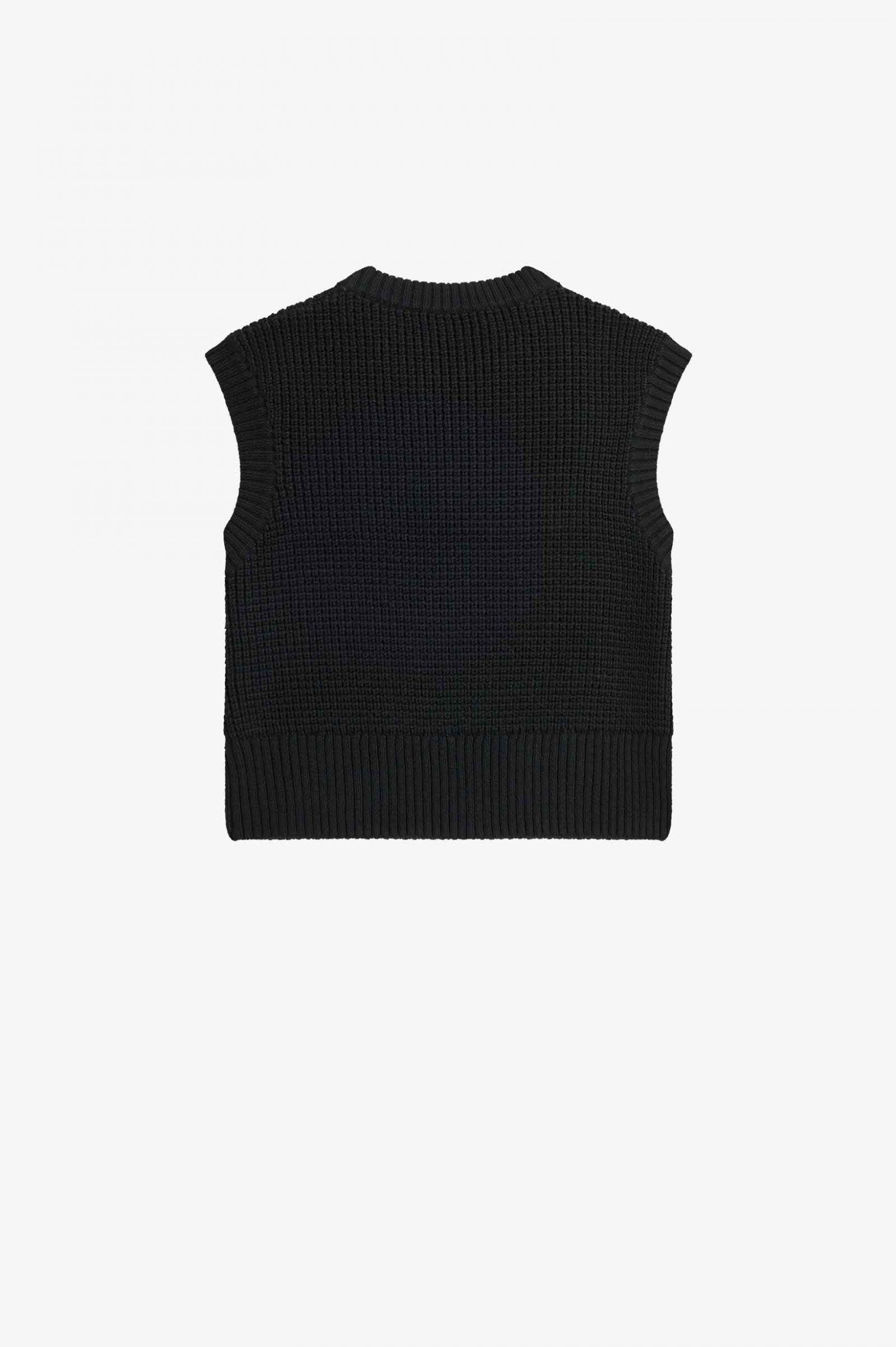 Laurel Wreath Knitted Tank Black 7039326
