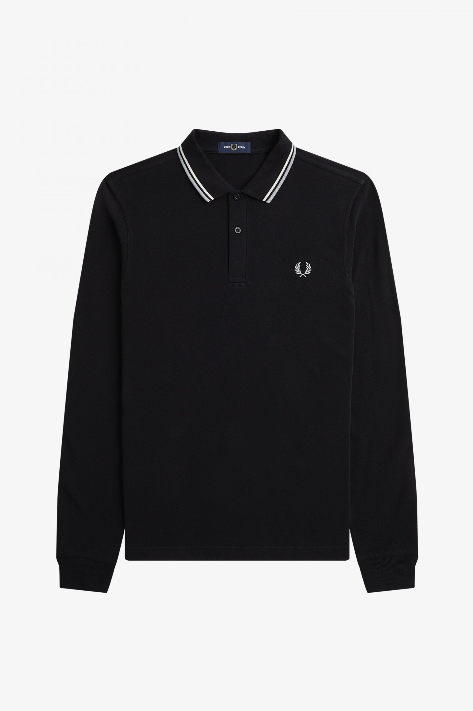 The Fred Perry ShirtM3636 Black / Ecru / Limestone 7038376