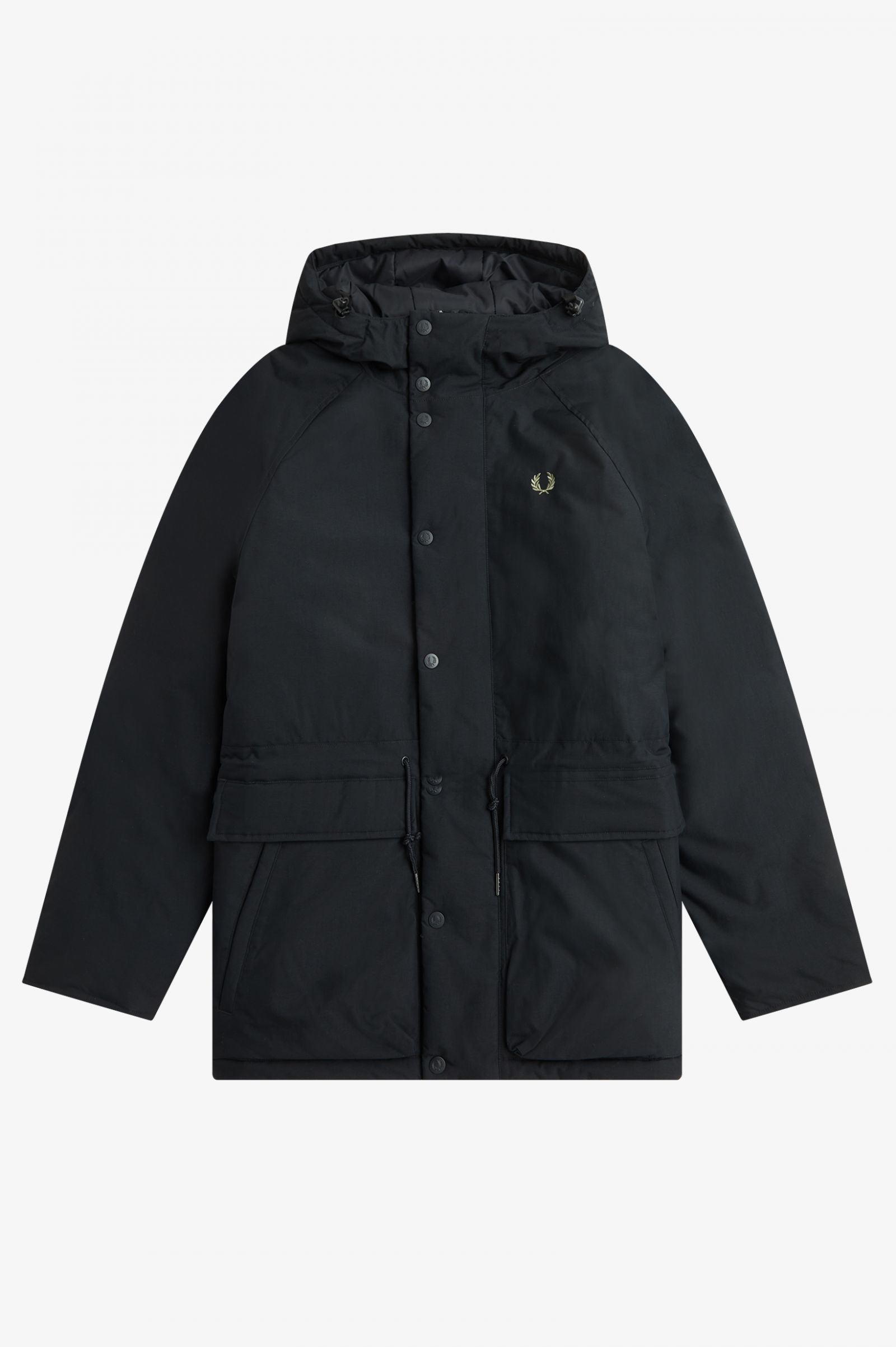 Padded Zip Through Jacket Black 7038296