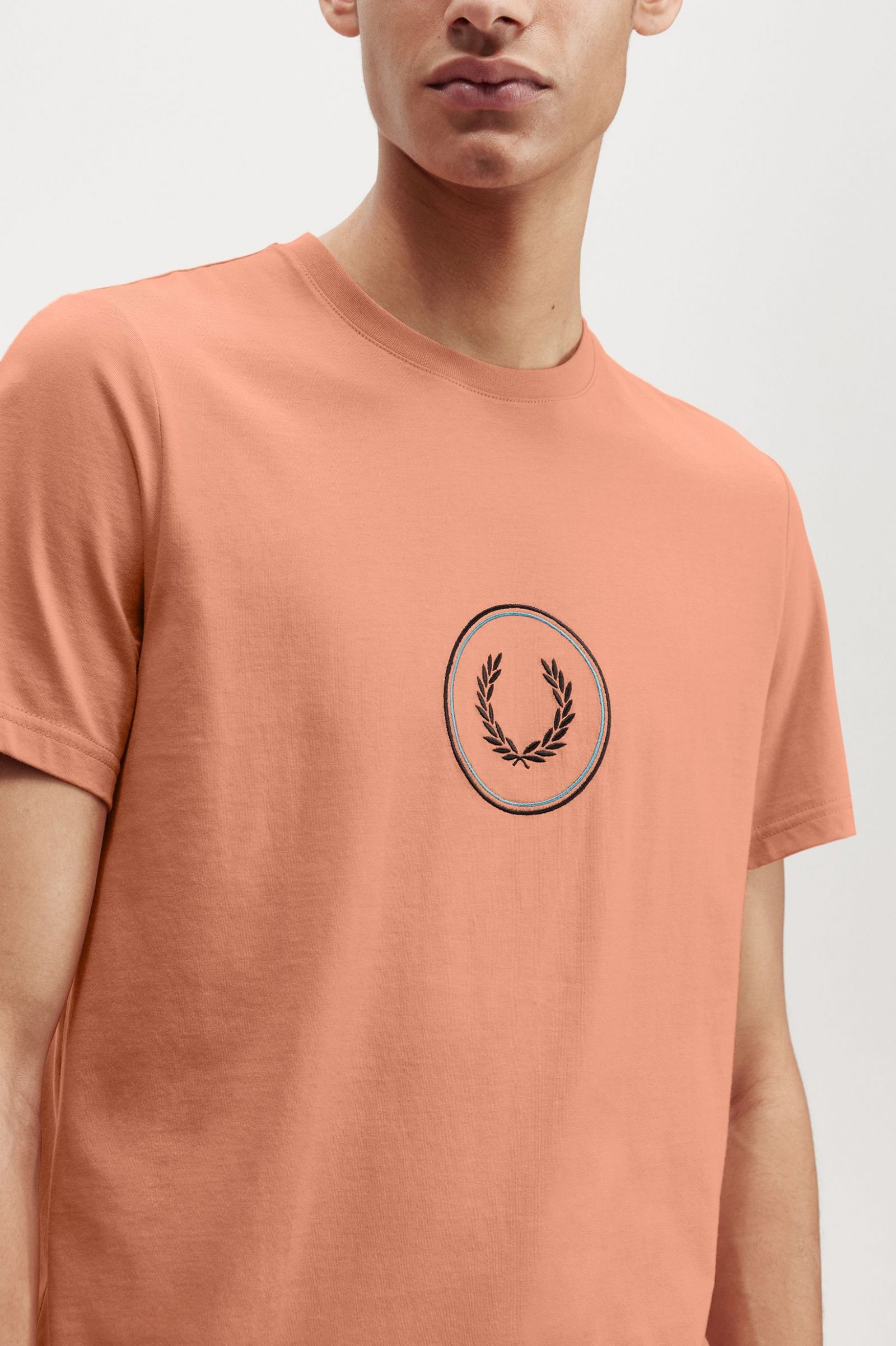 Circle Branding T-Shirt Light Rust 7038975