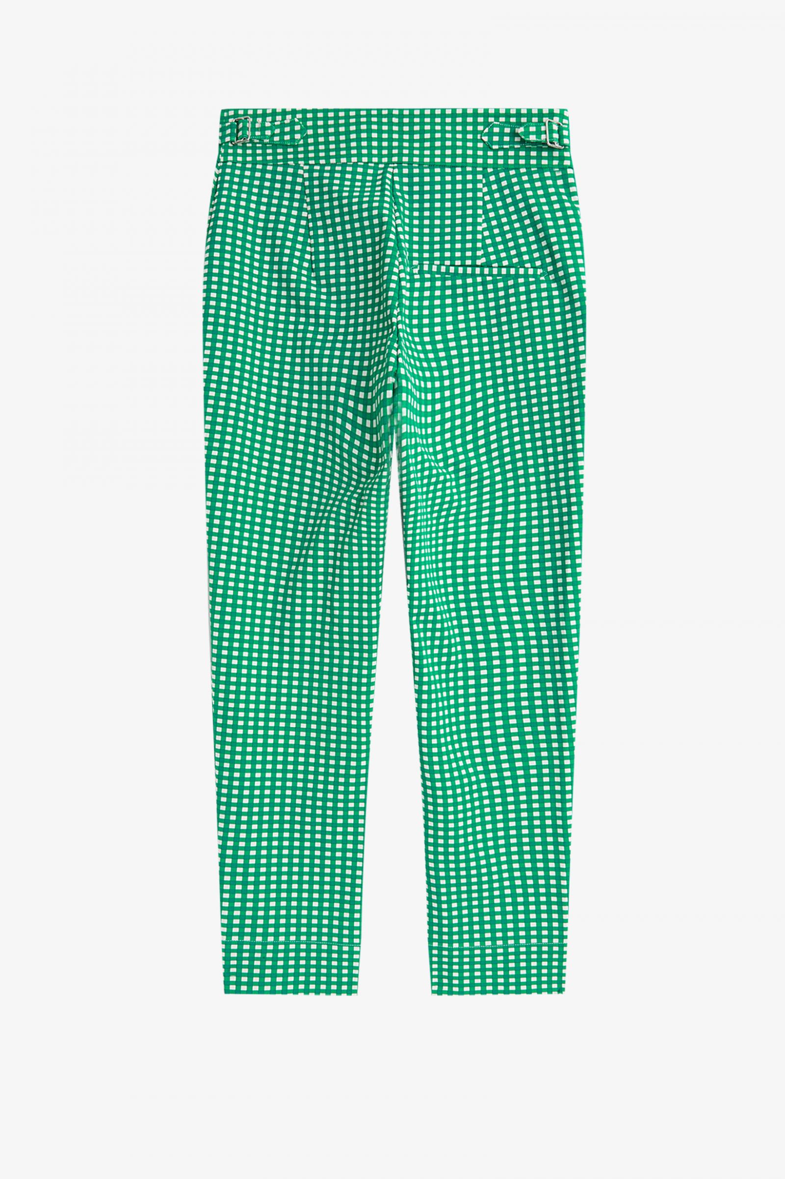 Amy Winehouse FoundationGingham Trousers Milky Pink 7037952