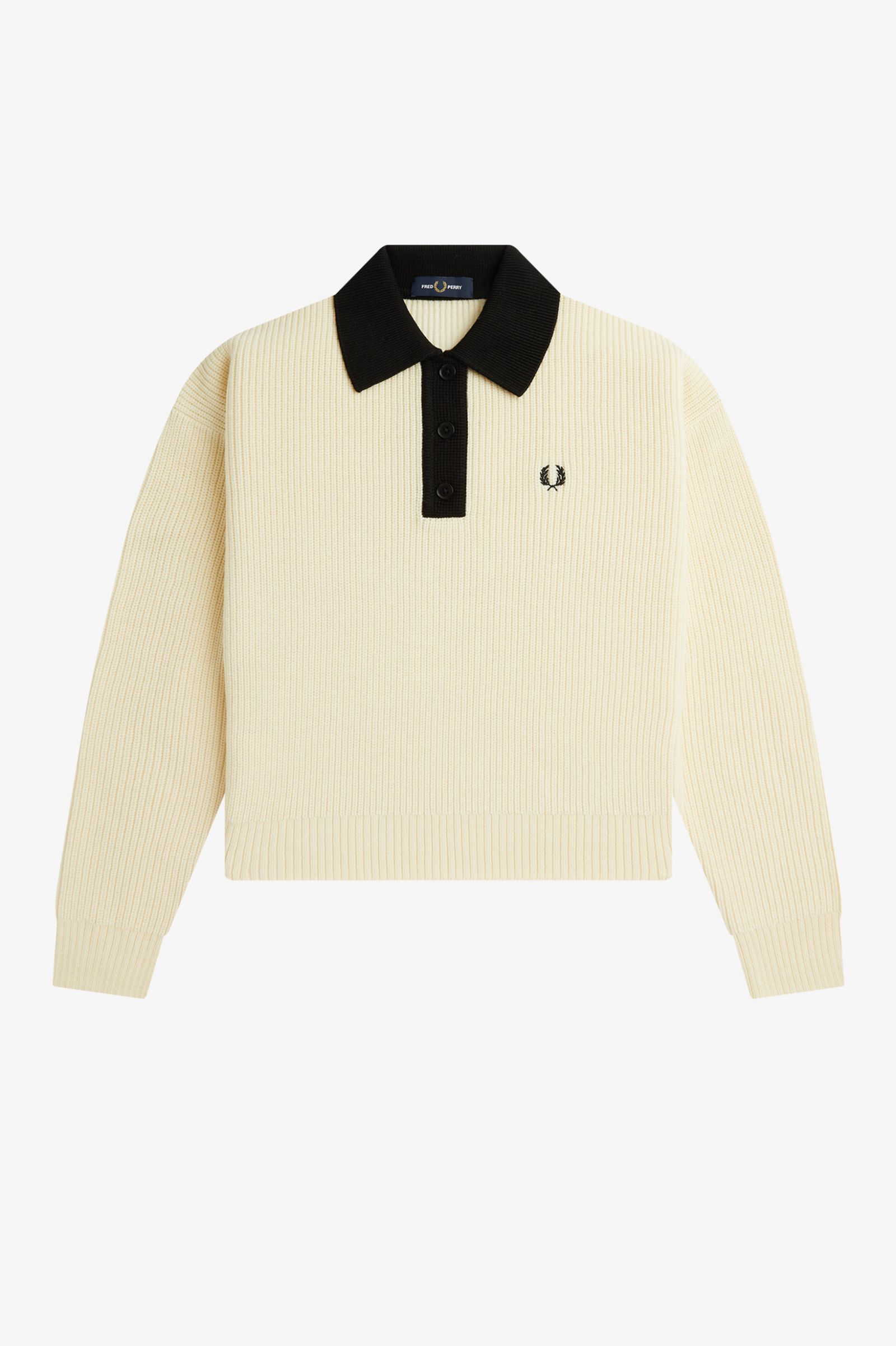 Knitted Shirt Ecru 7039345