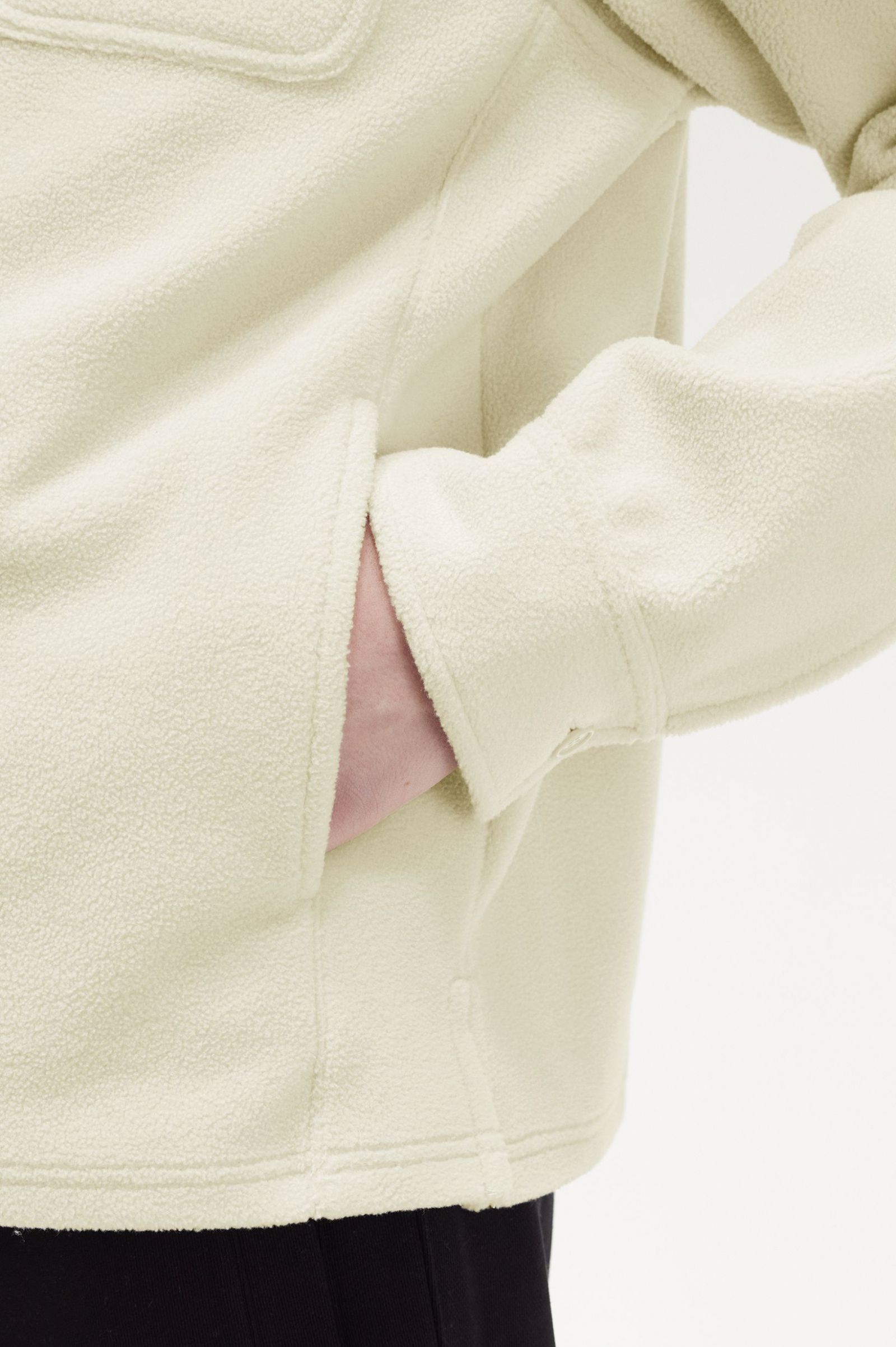 Fleece Overshirt Oatmeal 7038486