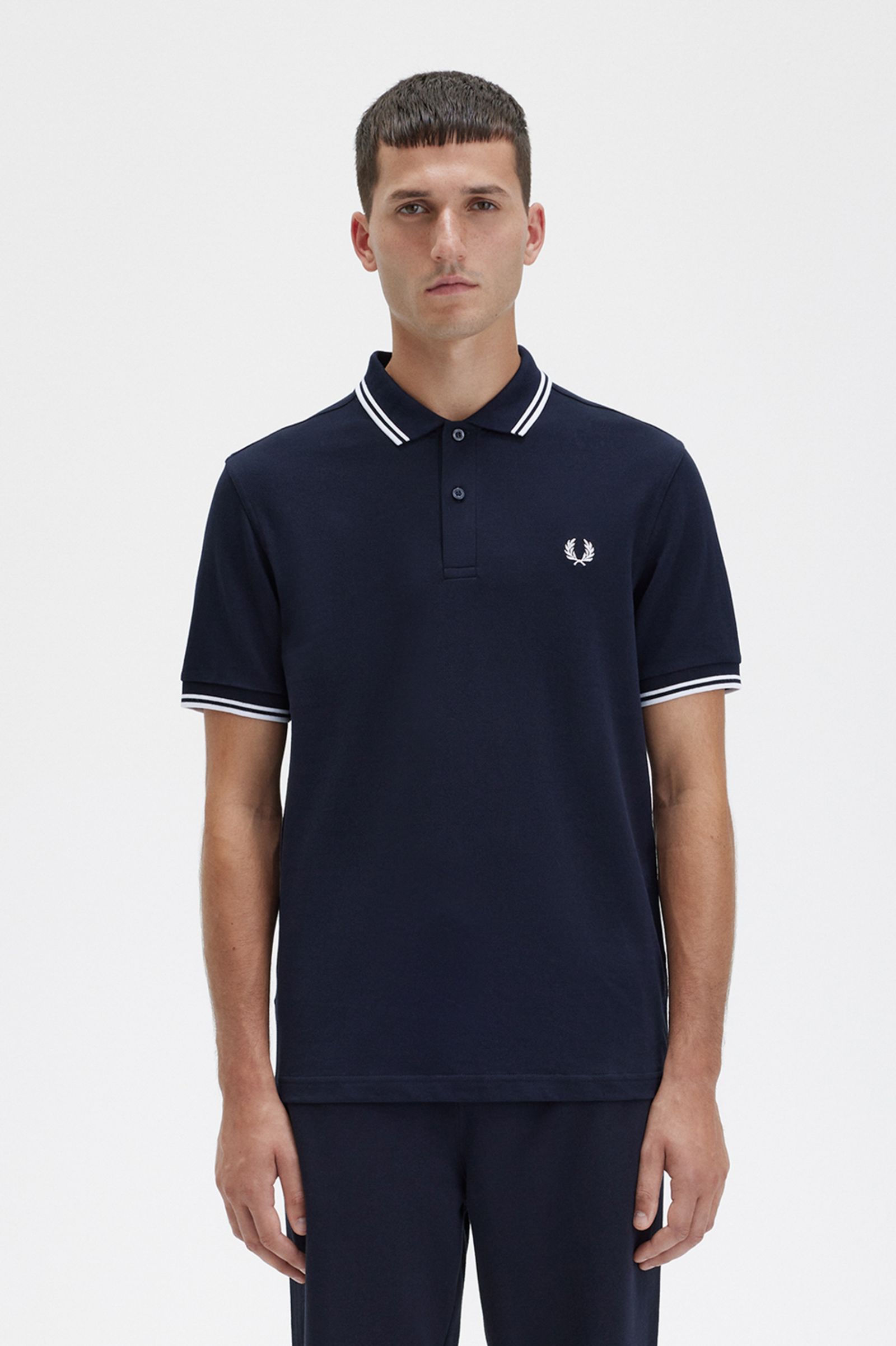 The Fred Perry ShirtM3600 Navy / White / White 7038587